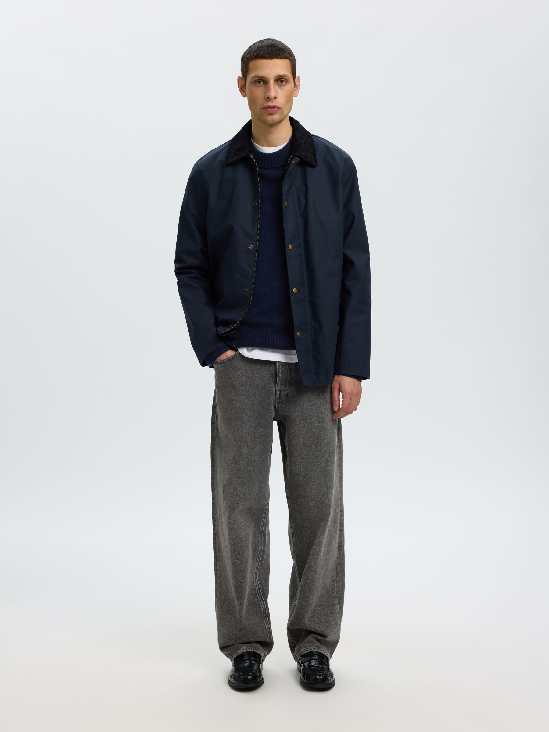 CASHMERE BLEND PULLOVER