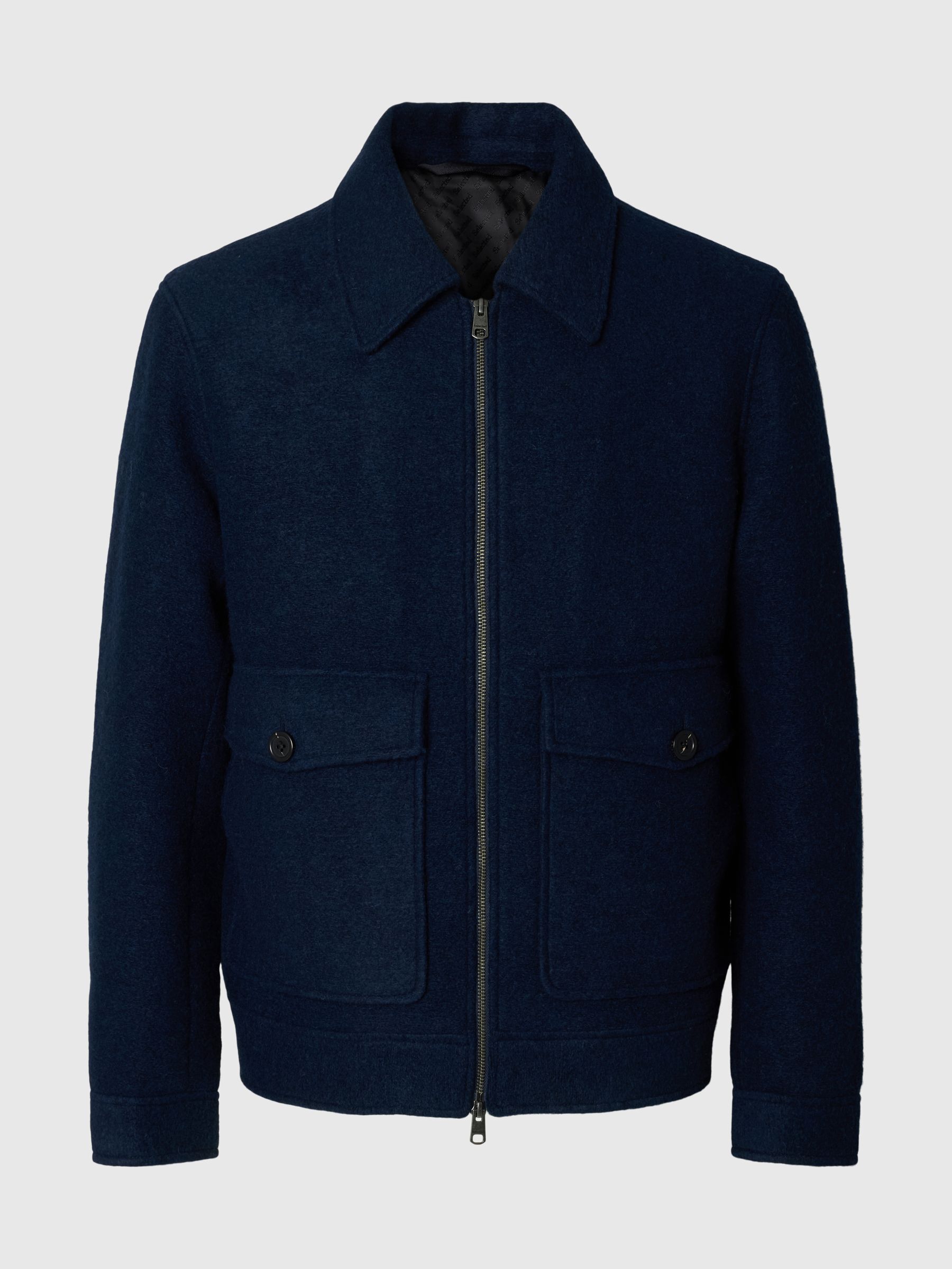 WOOL BLEND JACKET