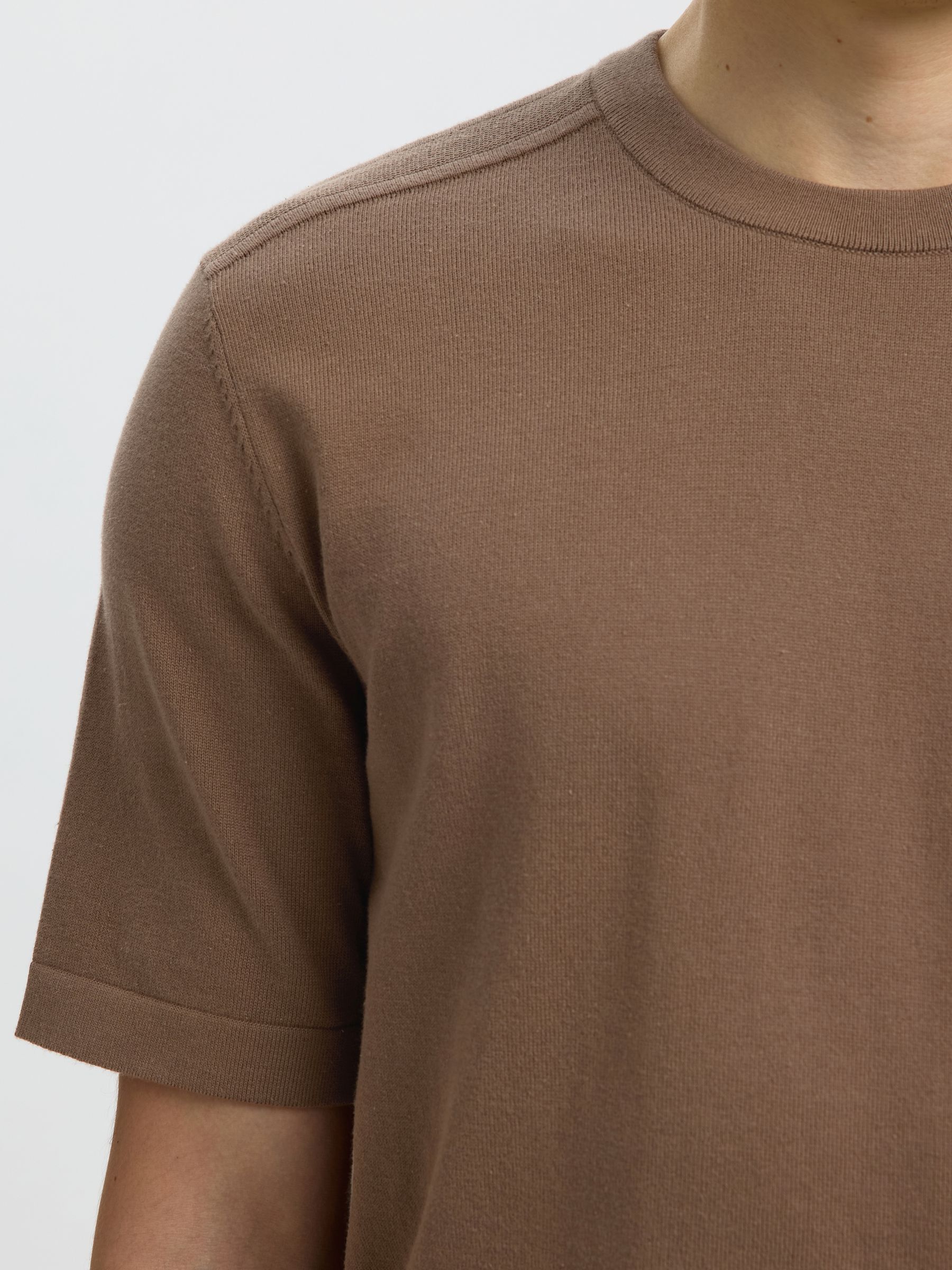 100% COTTON KNITTED TOP