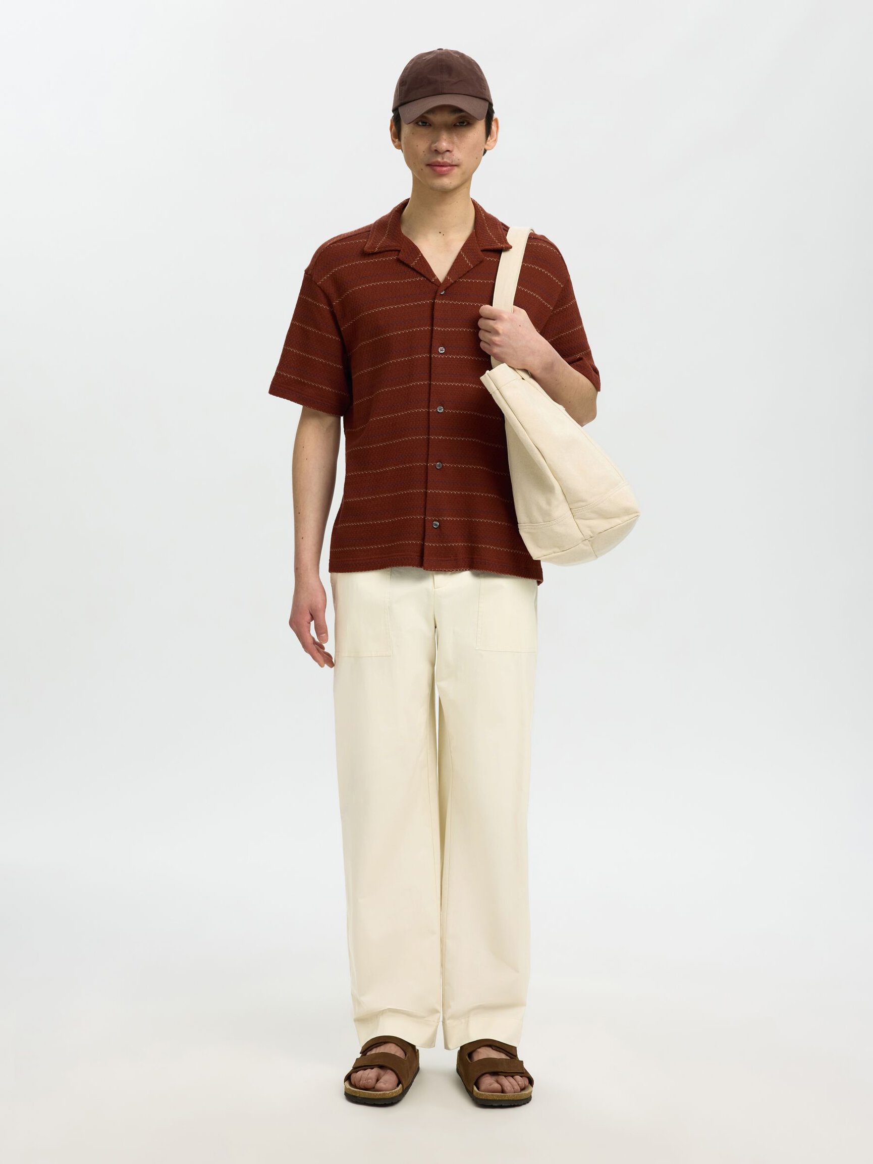 COTTON LOOSE FIT TROUSERS