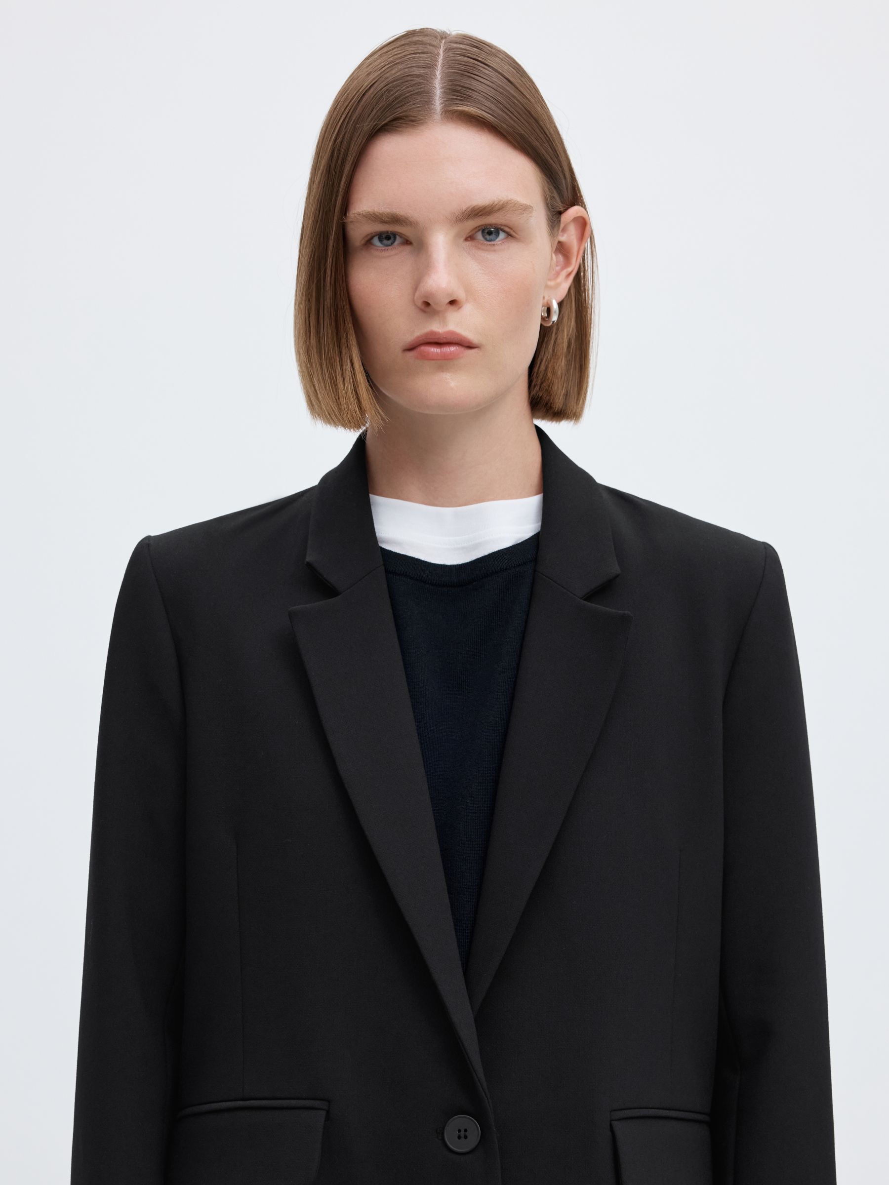 LANGER RELAXED FIT EINREIHIGER BLAZER