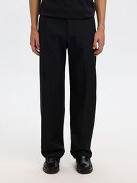 220 LOOSE FIT HOSEN, Black, highres