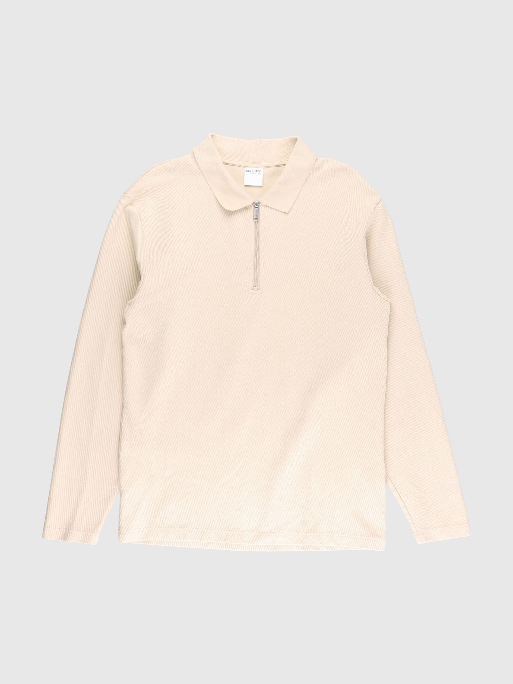 LONG SLEEVED ZIPPED SWEATSHIRT