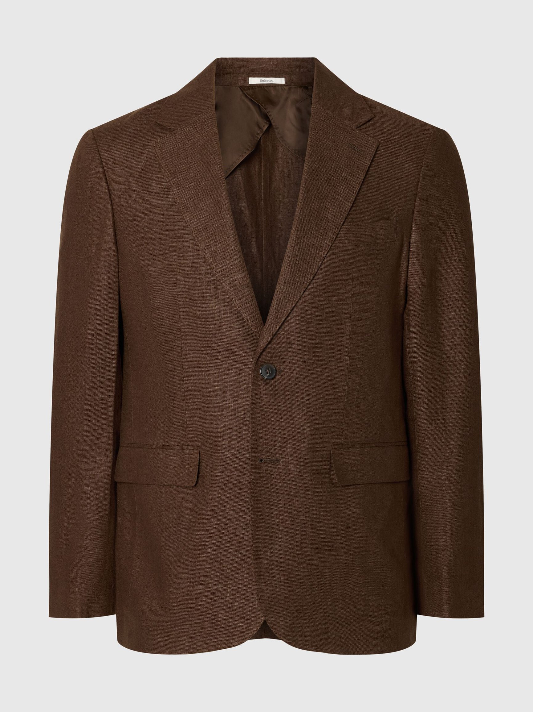 REGULAR FIT LINNEN BLAZER