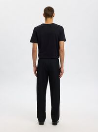 220 LOOSE FIT HOSEN, Black, highres