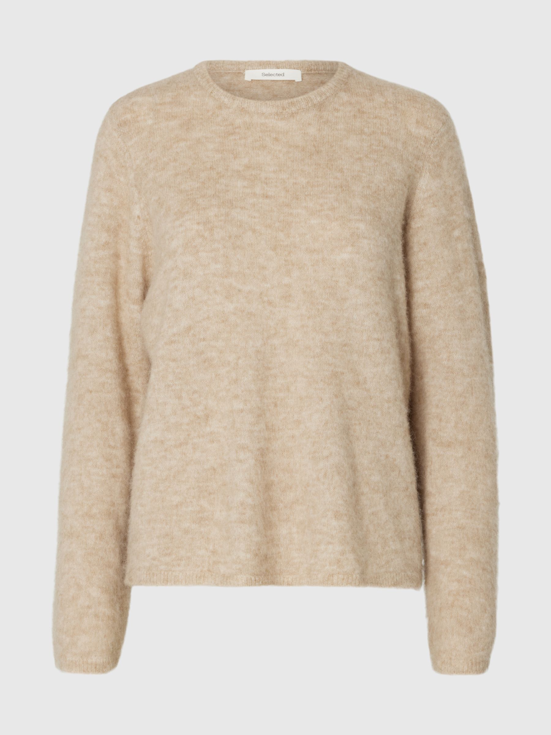 WOOL BLEND KNITTED JUMPER