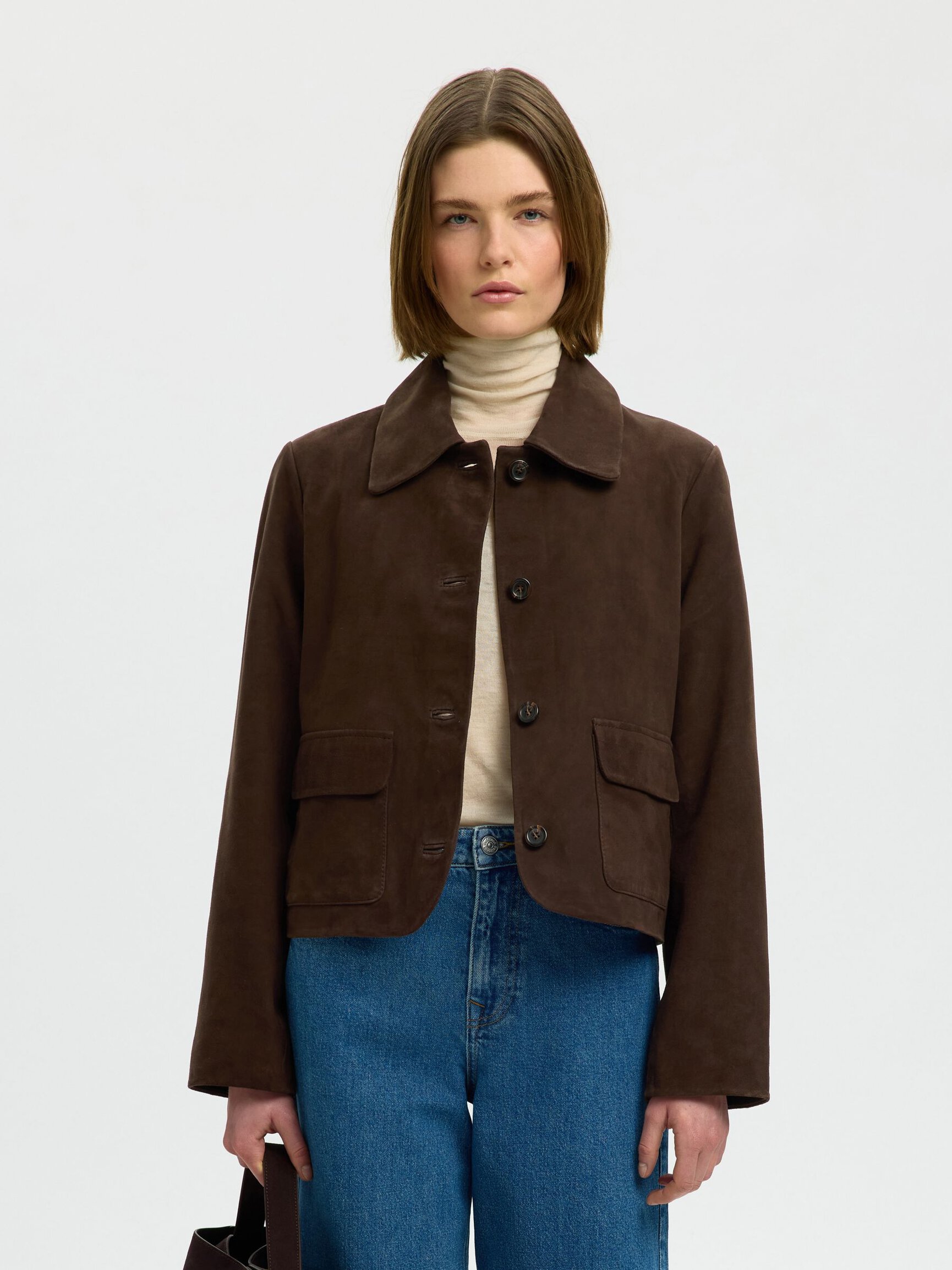 100% SUEDE JACKET