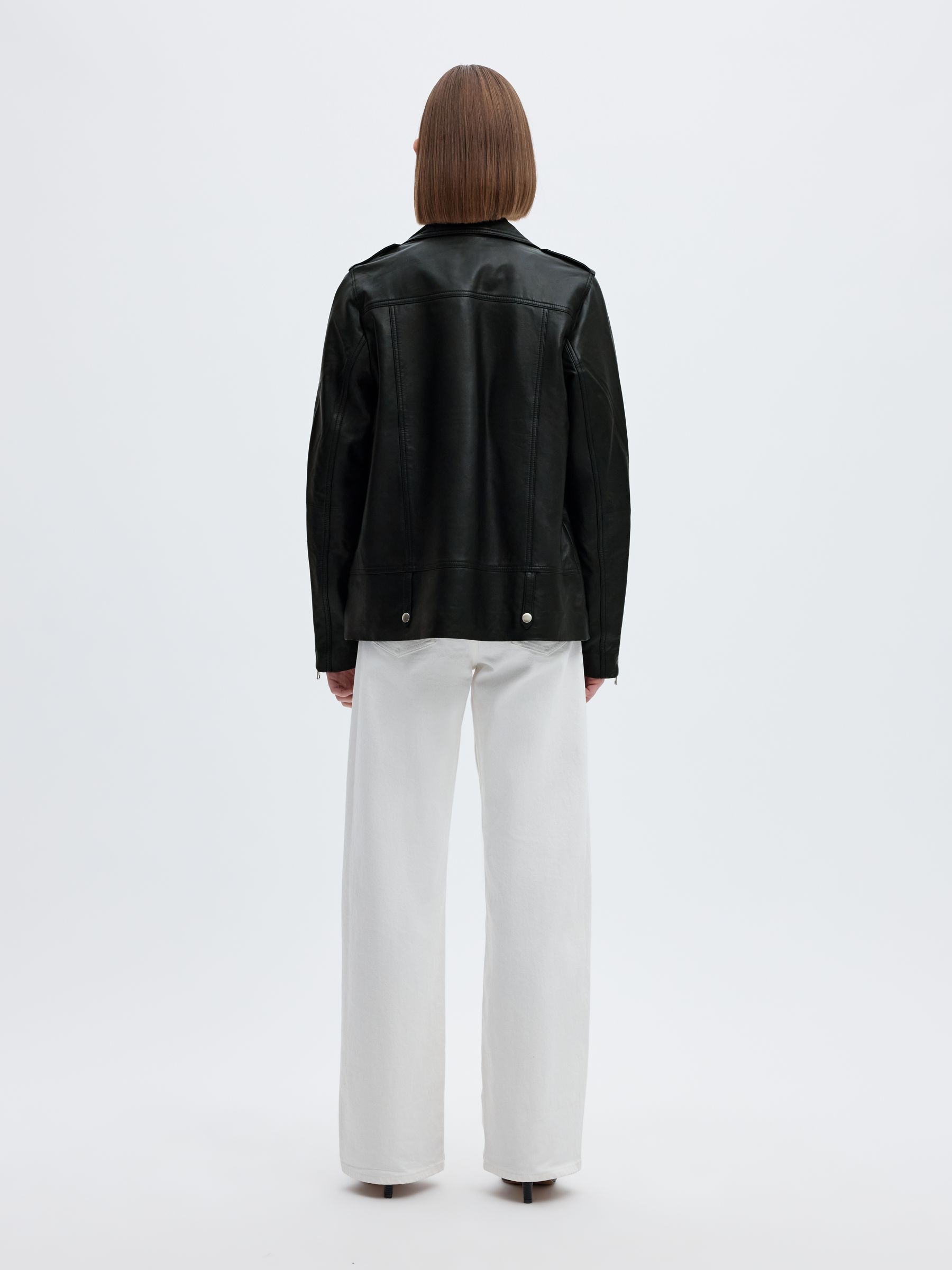 OVERSIZE CHAQUETA DE PIEL
