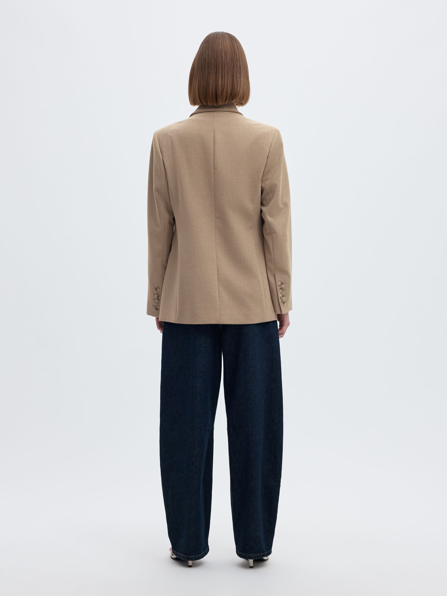 KLASSISCHER VISKOSEMIX BLAZER