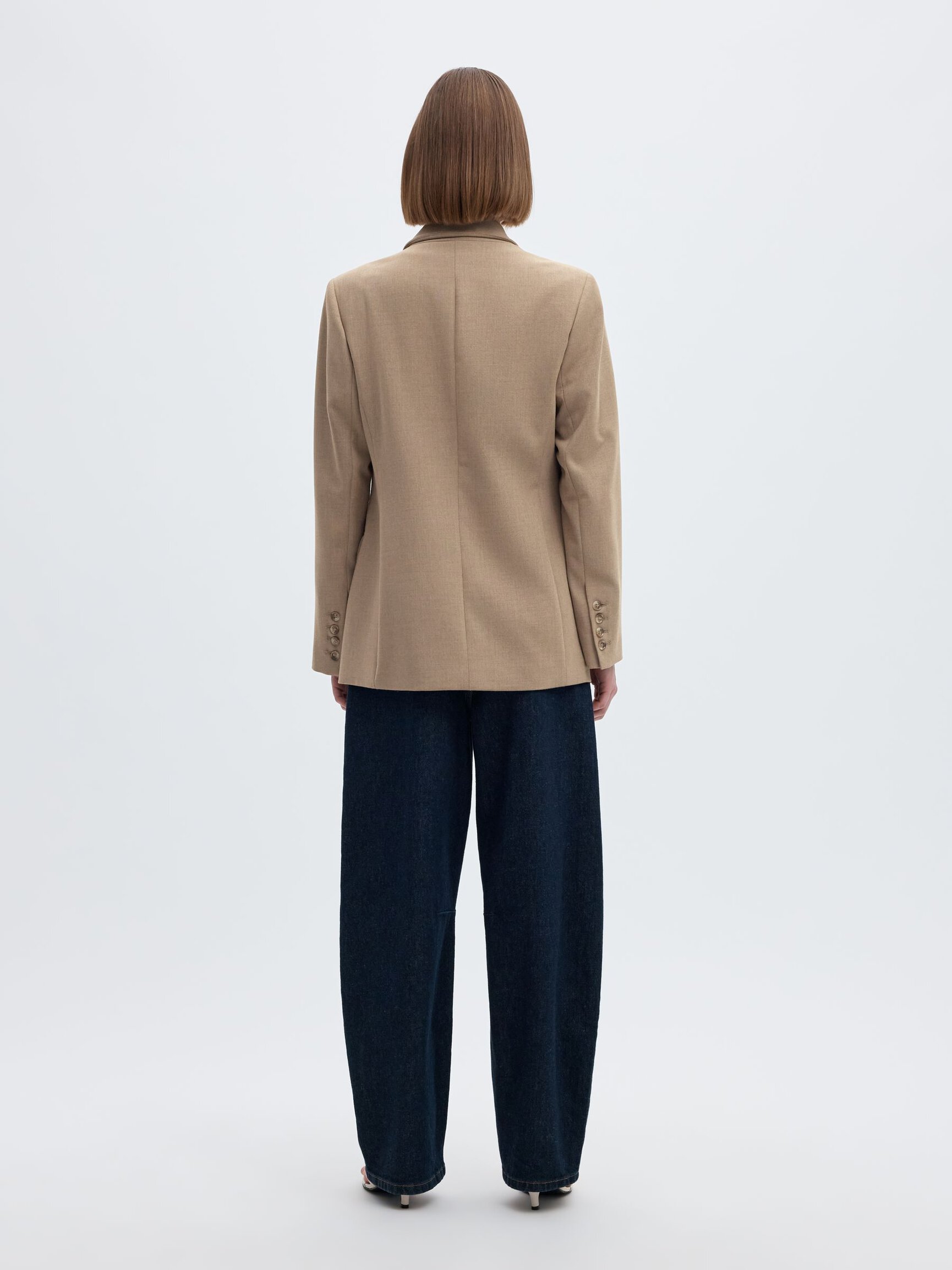 KLASSISCHER VISKOSEMIX BLAZER