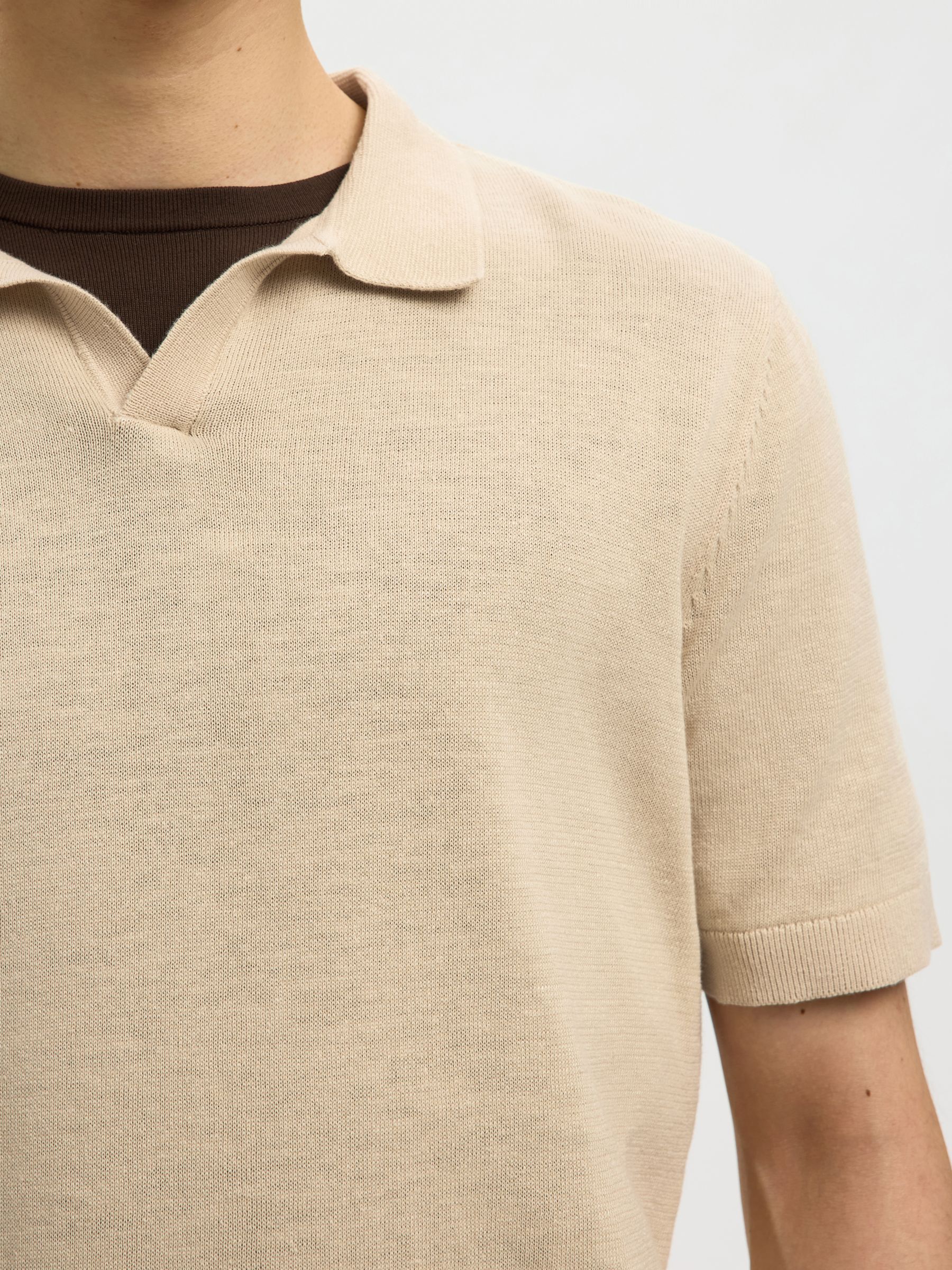 PRENDA DE MANGA CORTA CAMISETA DE POLO DE PUNTO