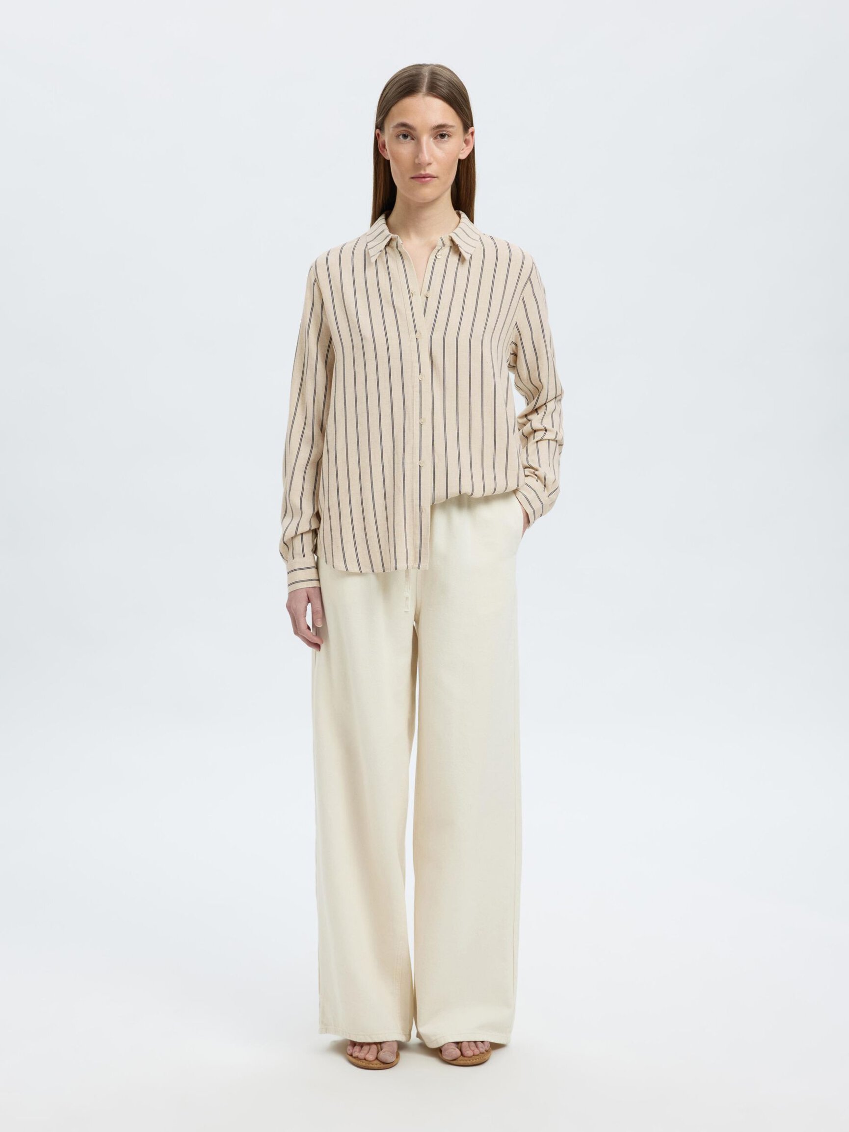 STRIPED LONG SLEEVED SHIRT