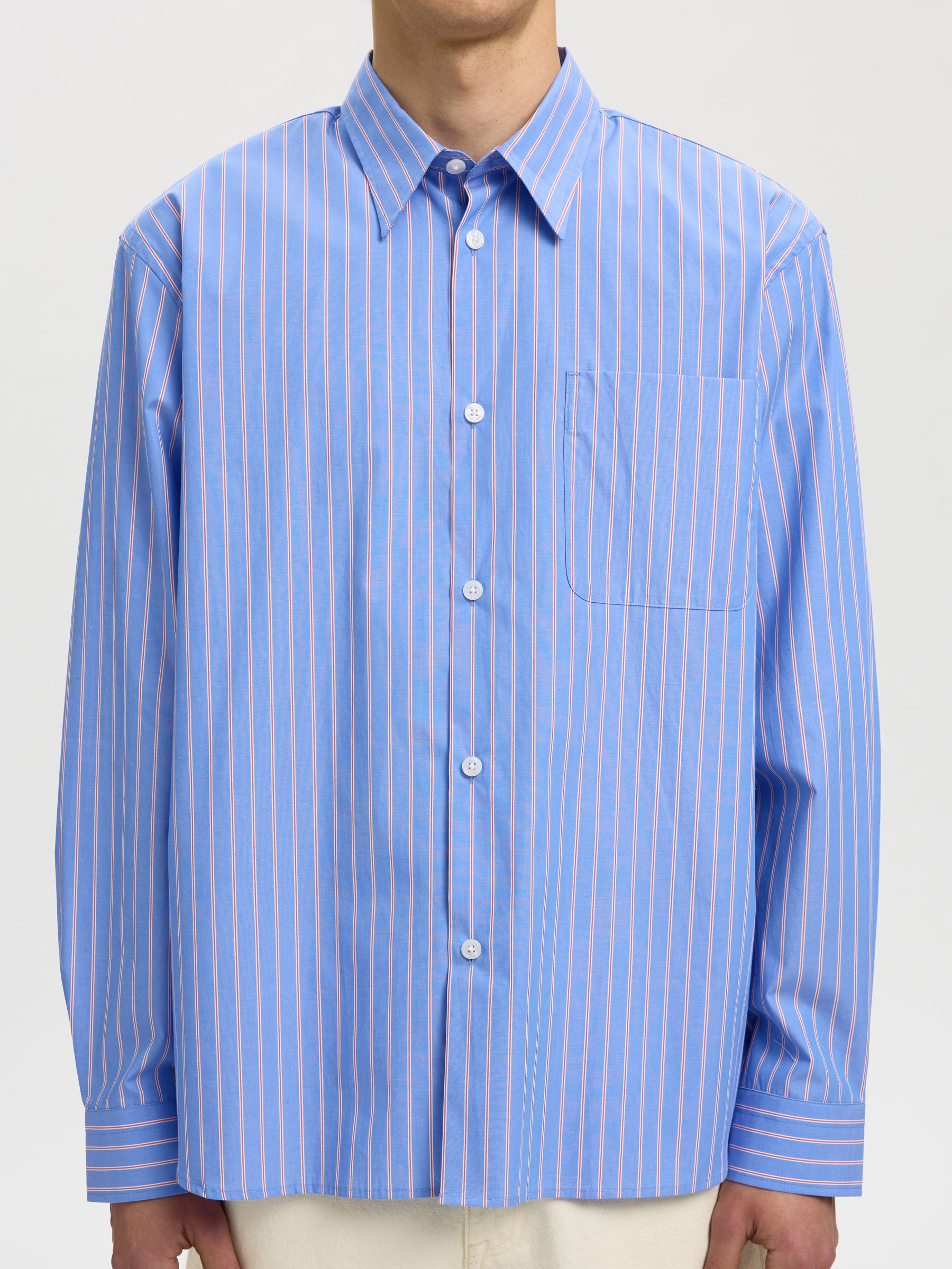 RELAXED FIT LONG SLEEVED SHIRT