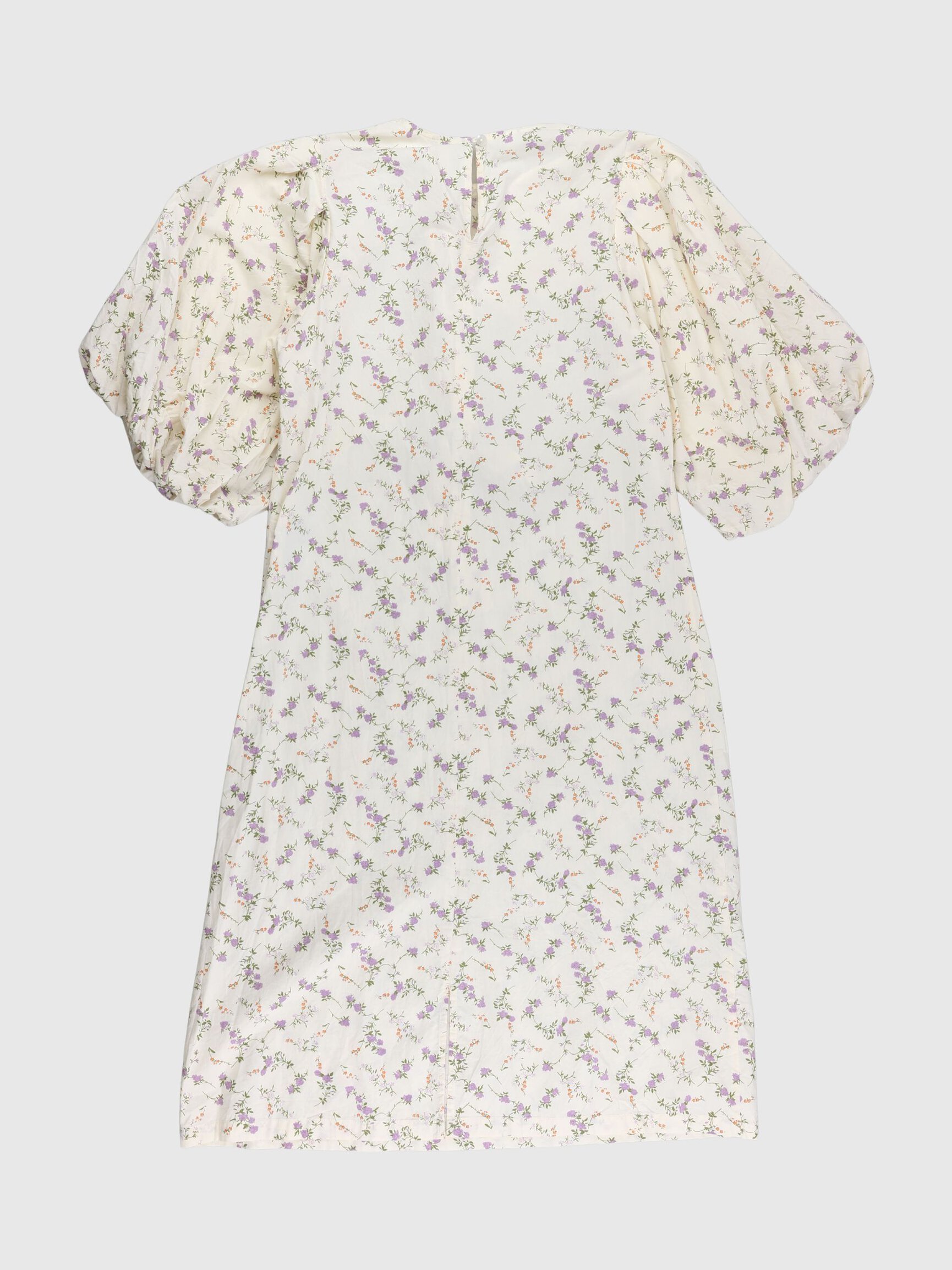 BLOMSTRET MIDIKJOLE