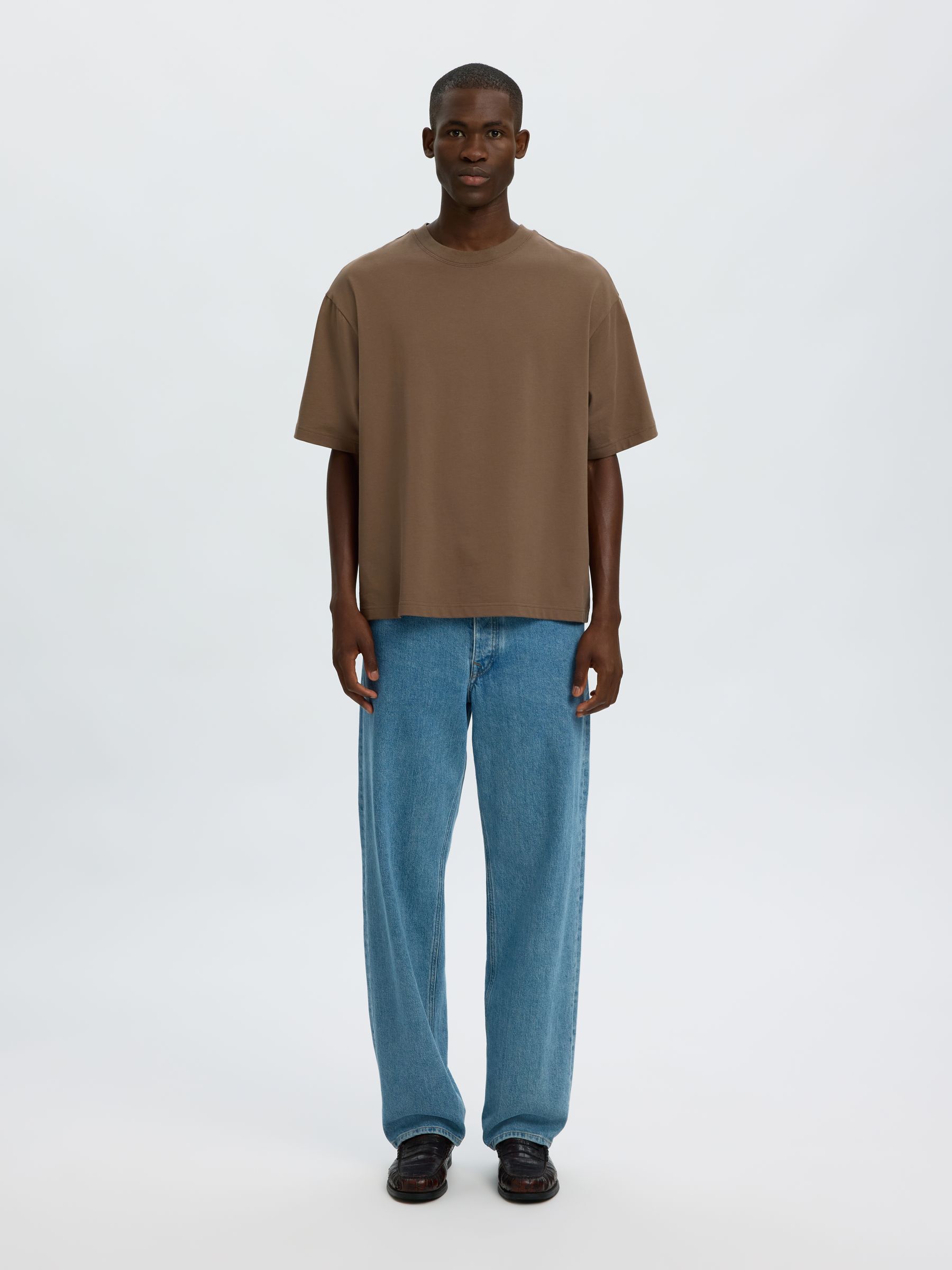 100% COTTON CREWNECK T-SHIRT