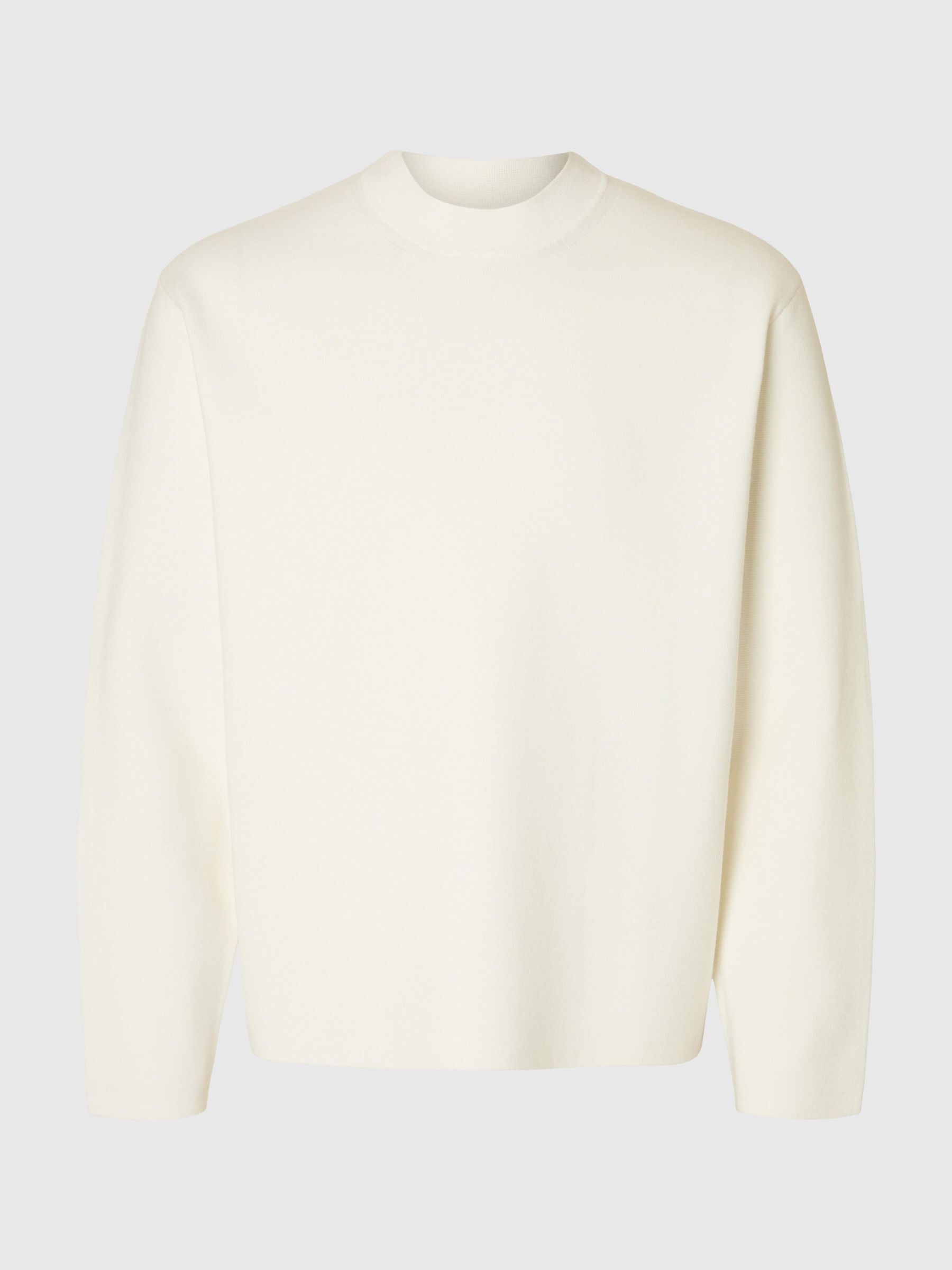 RELAXED FIT BAUMWOLLMIX PULLOVER