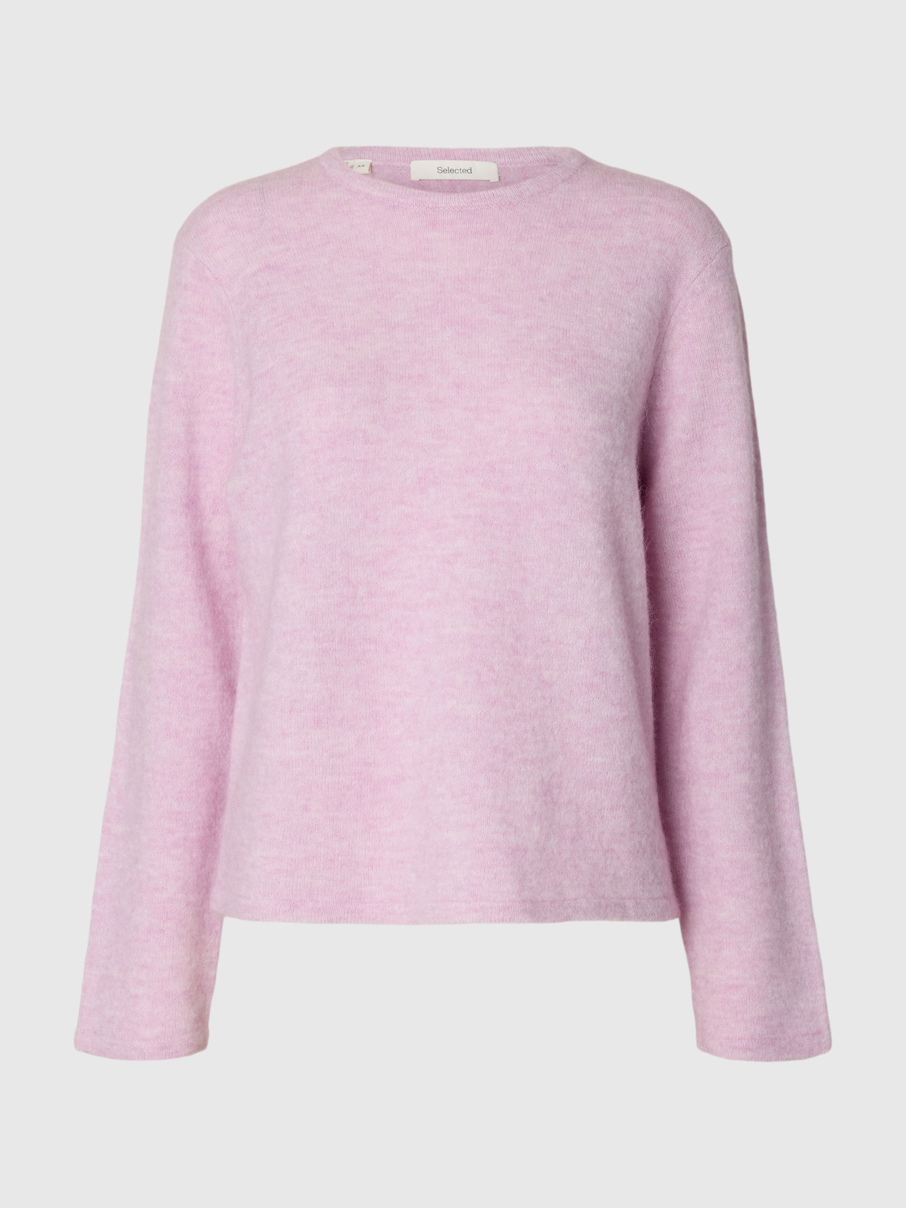 WOOL BLEND KNITTED PULLOVER