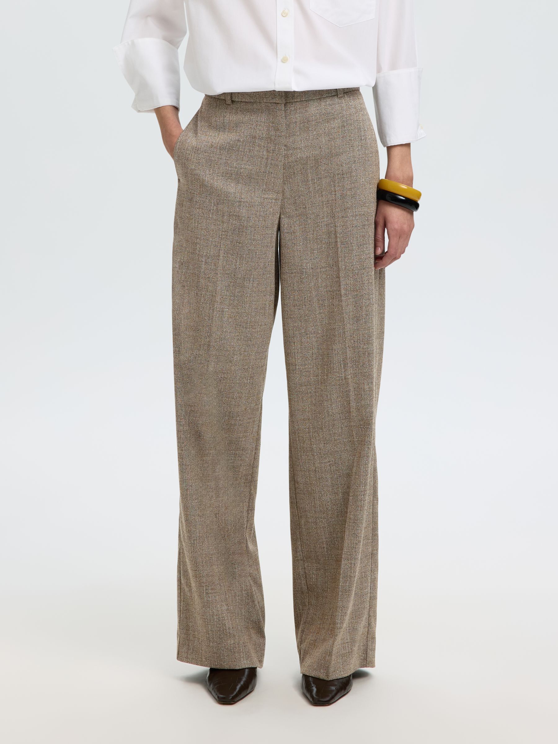 TAILLEUR PANTALON À JAMBE AMPLE