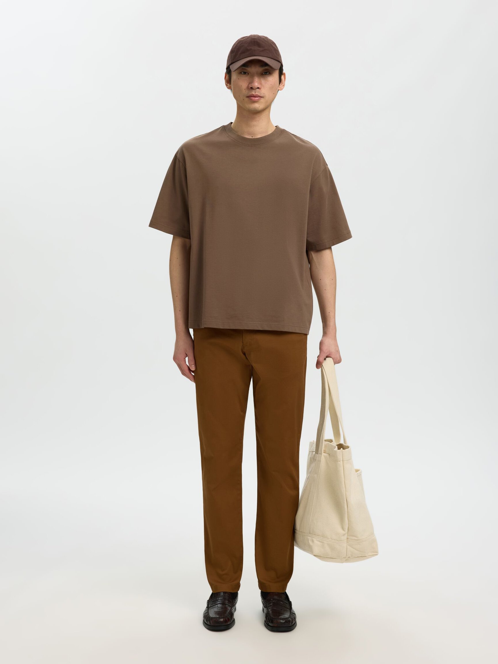 100% COTTON CREWNECK T-SHIRT