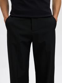 220 LOOSE FIT HOSEN, Black, highres