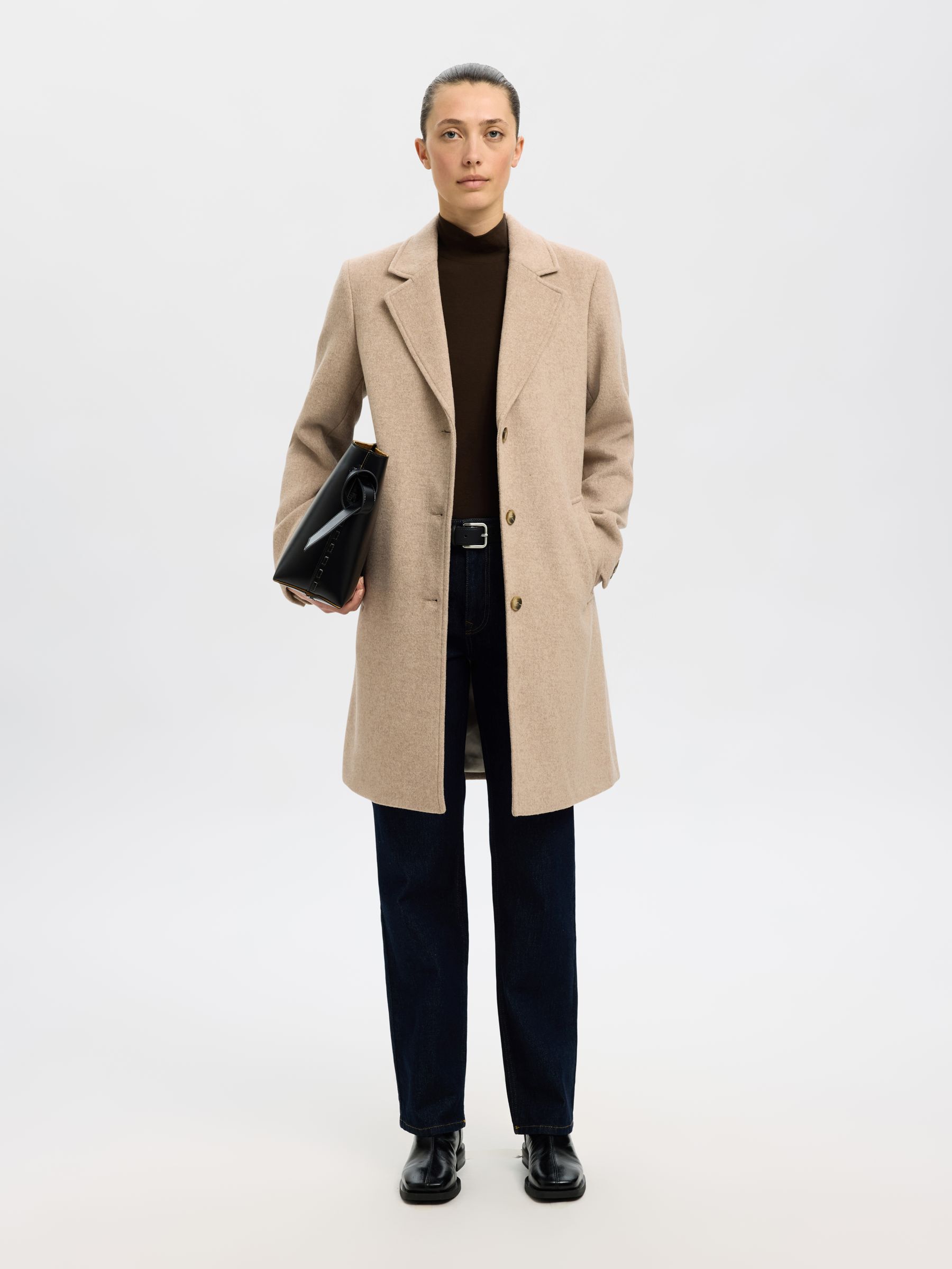 WOOL BLEND COAT