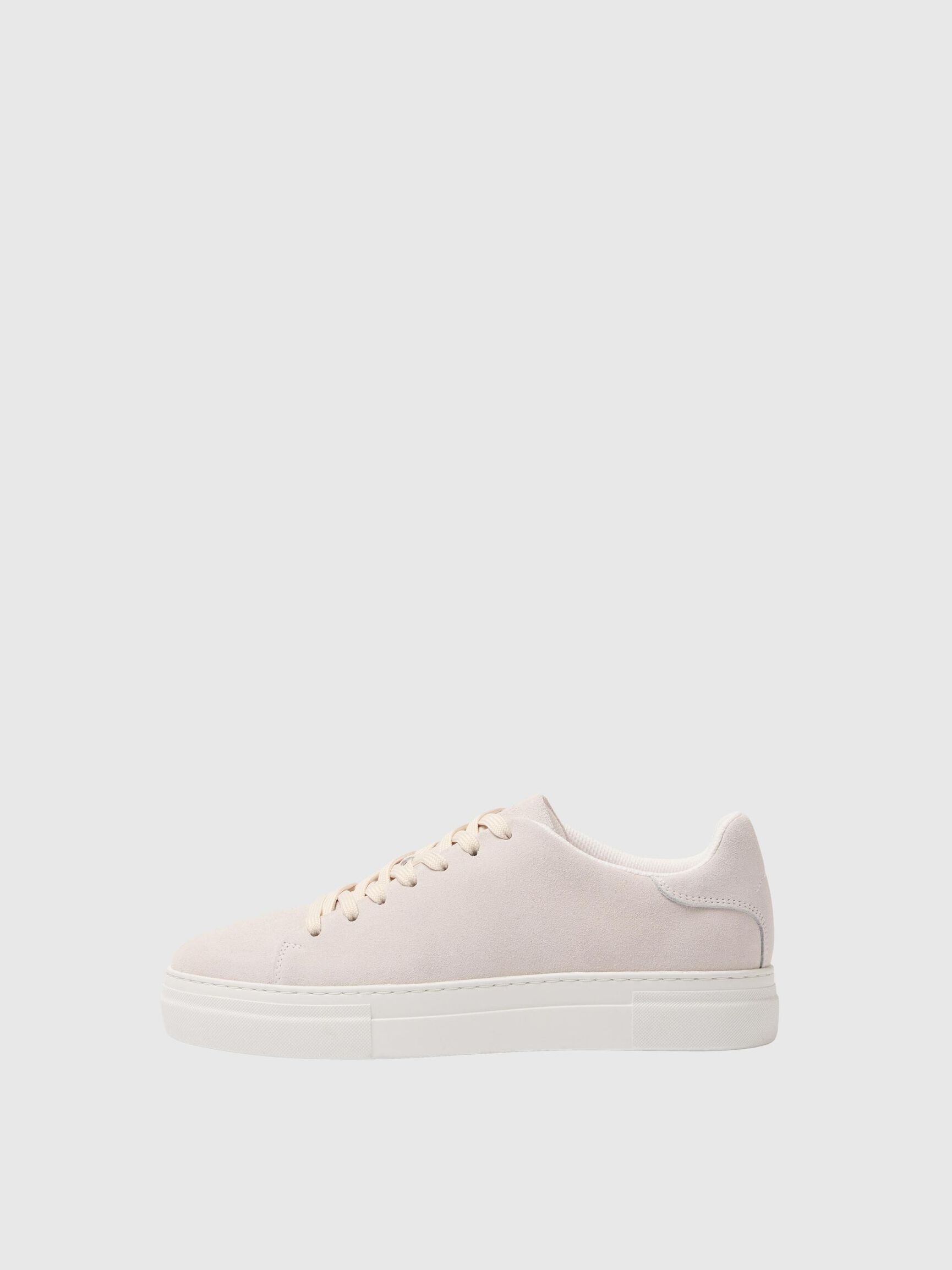 CHUNKY SUEDE  TRAINERS, White, highres