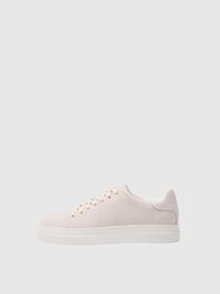 CHUNKY SUEDE  TRAINERS, White, highres