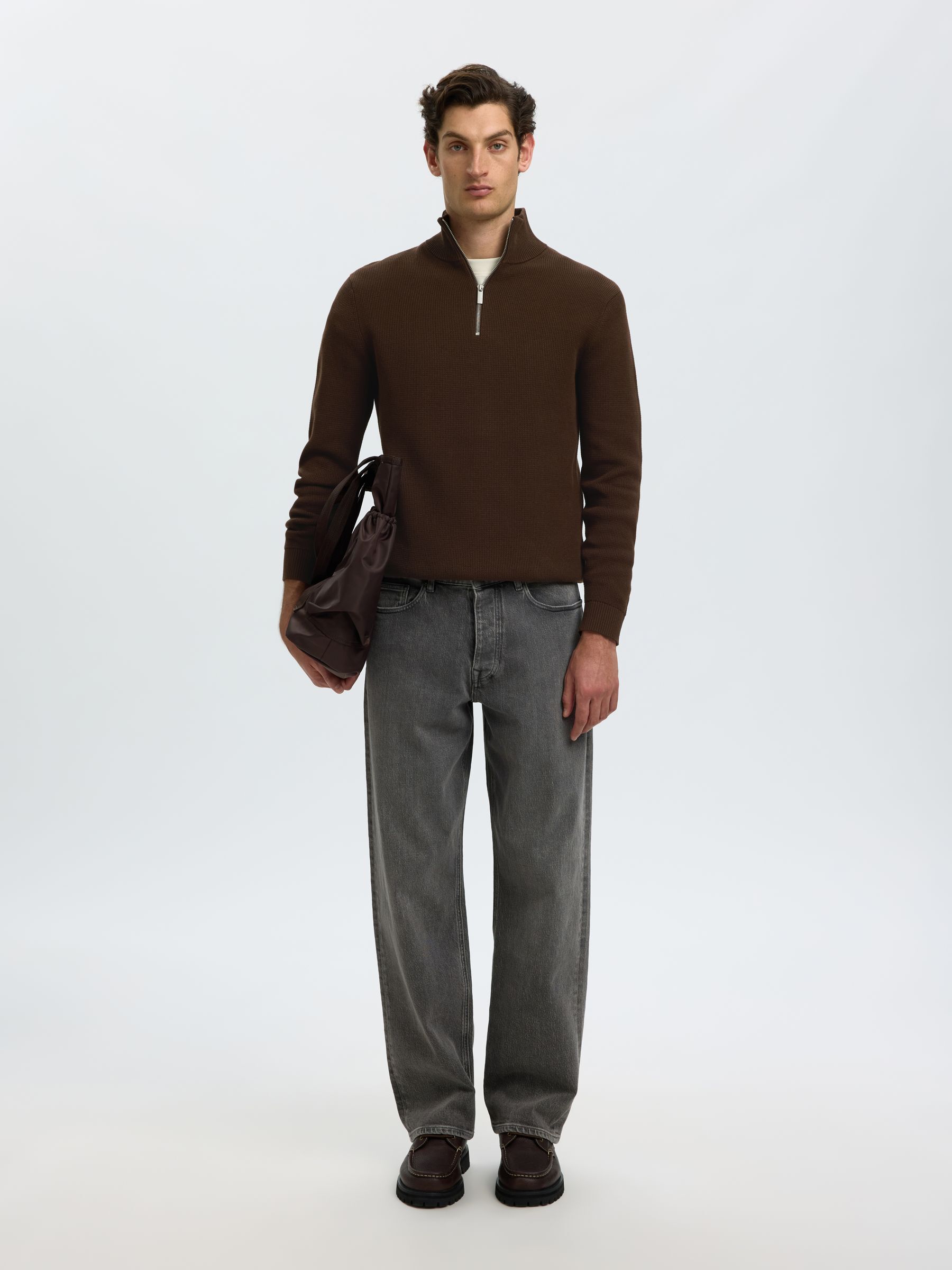 DEMI-FERMETURE ÉCLAIR PULL