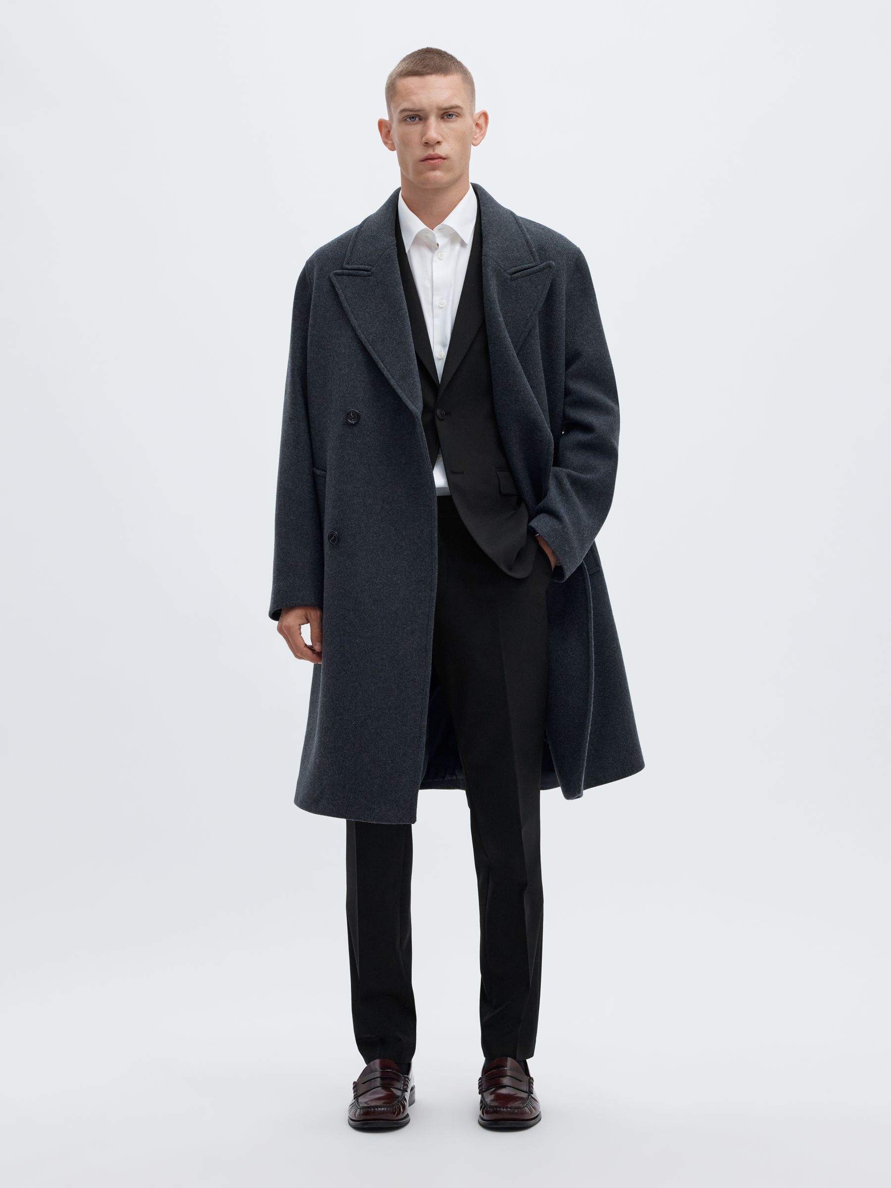 WOOL BLEND BLAZER