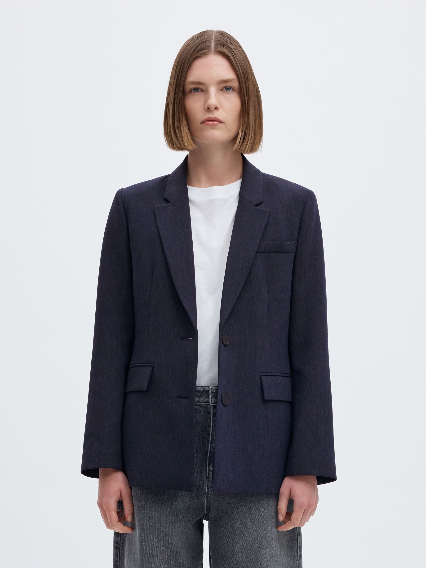 KLASSISCHER VISKOSEMIX BLAZER