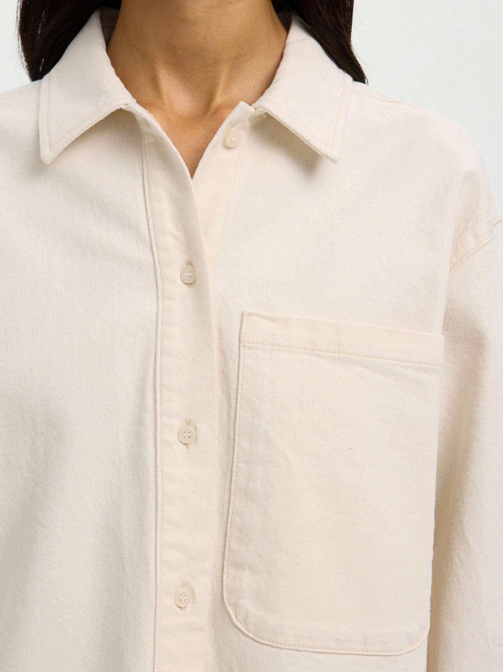 RELAXED FIT DENIM SHIRT