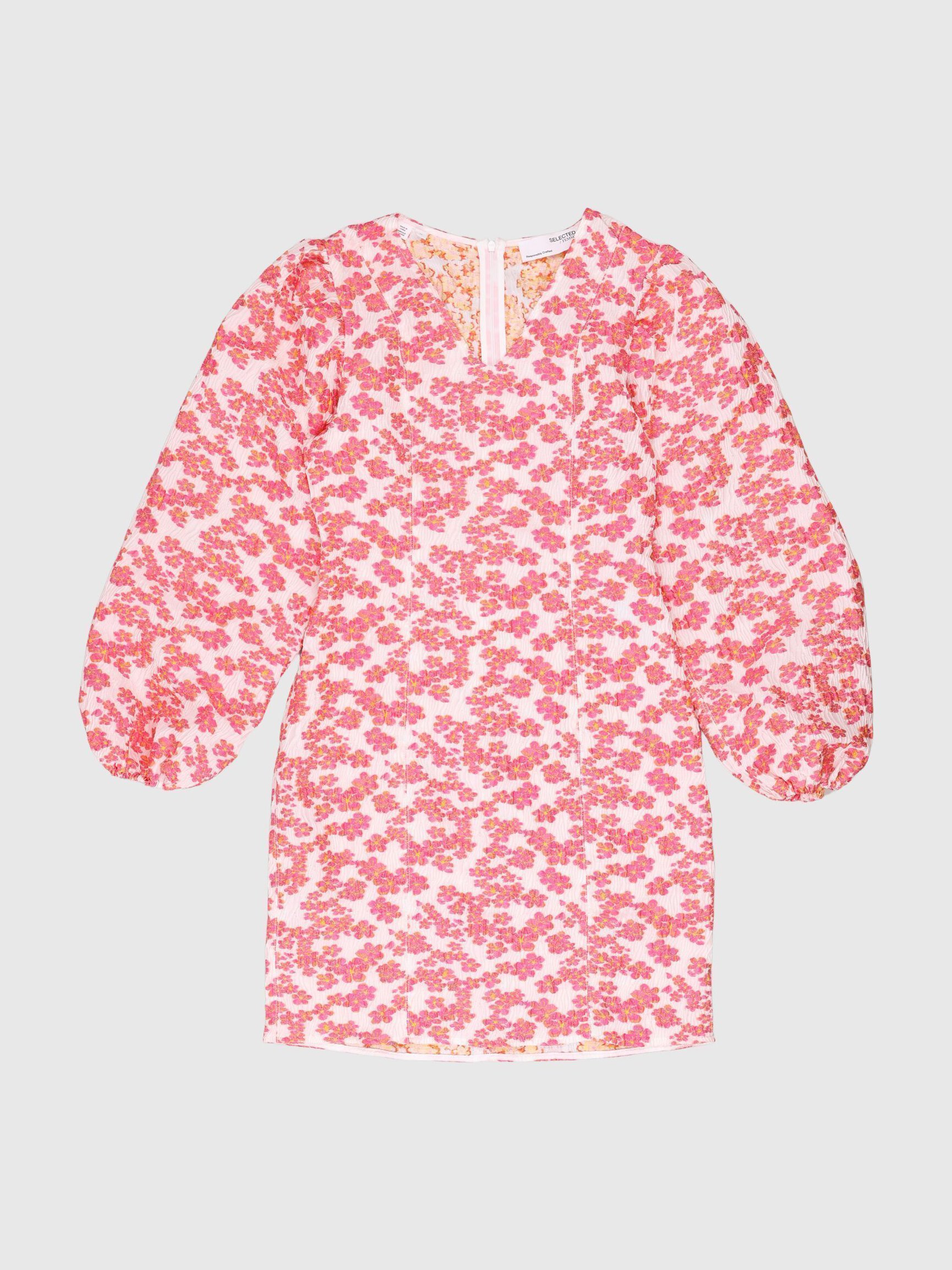 BLOMSTRET KORT KJOLE