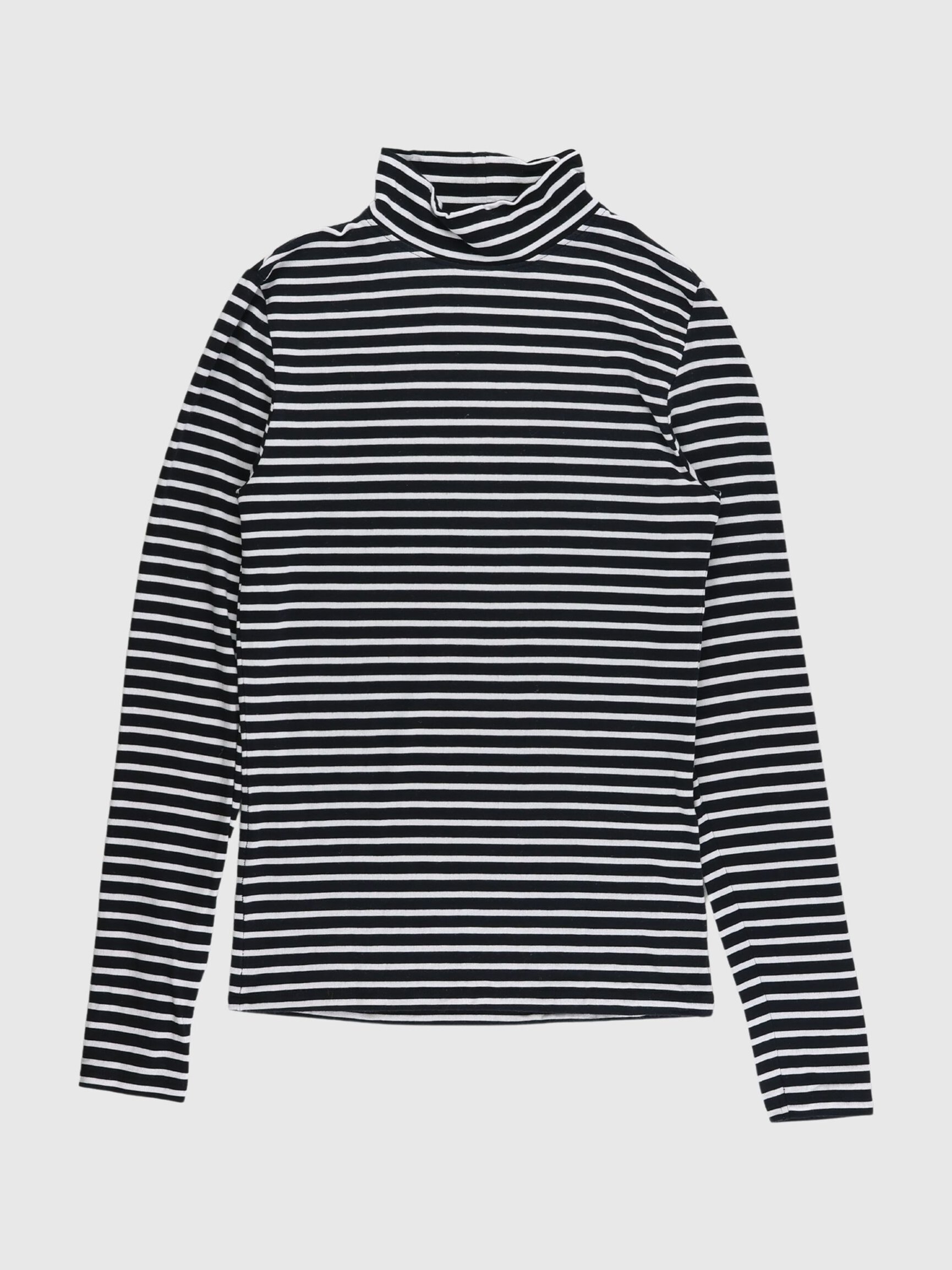 STRIPED LONG SLEEVED TOP