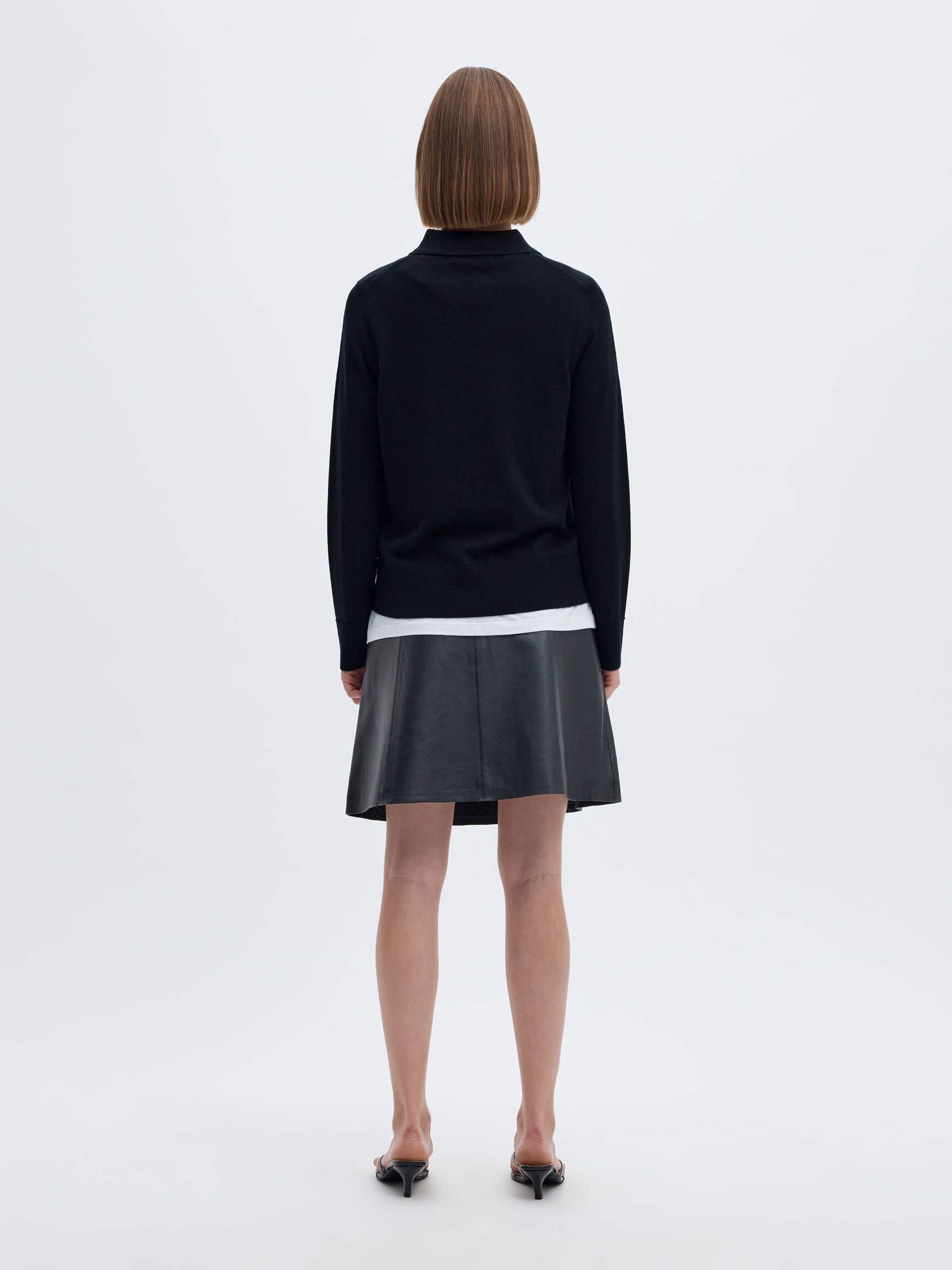 MINI LEATHER SKIRT