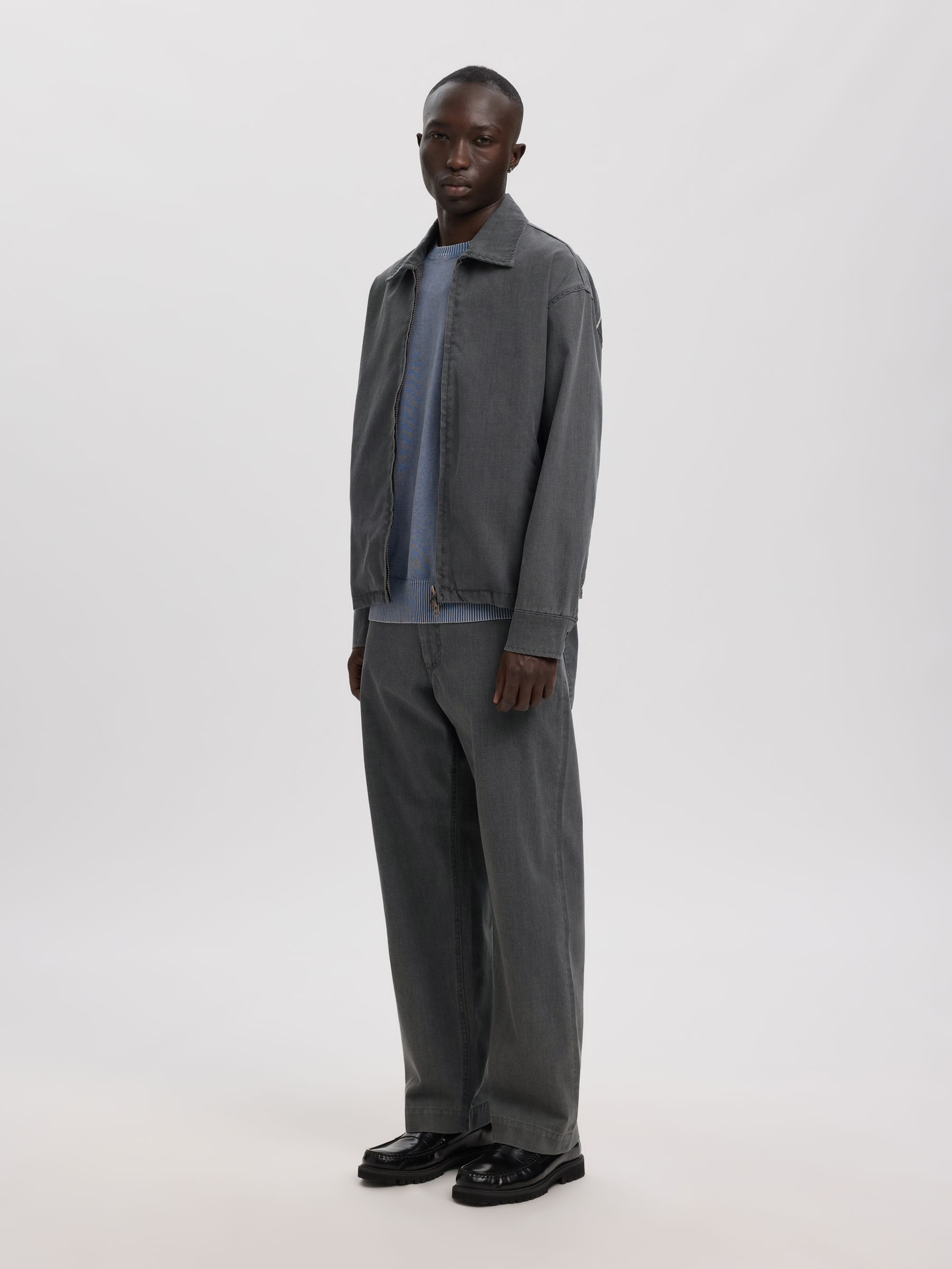 SELVEDGE DENIM LOOSE-FIT JEANS