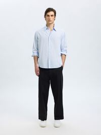 RELAXED FIT OVERHEMD, Light Blue, highres