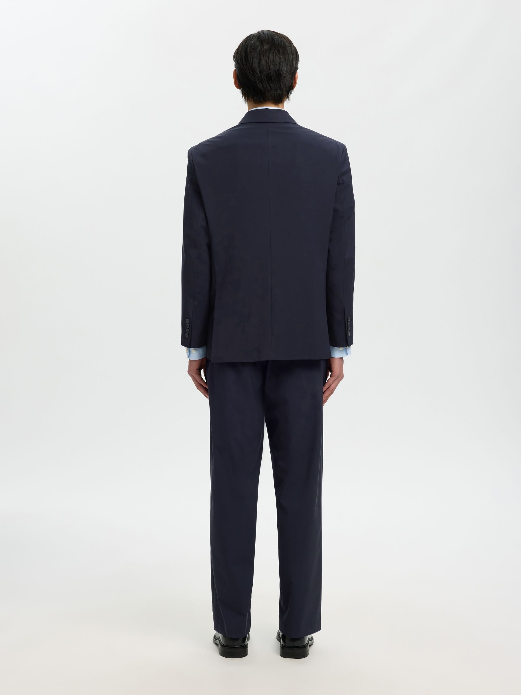 RELAXED FIT DOUBLE-BREASTED BLAZER
