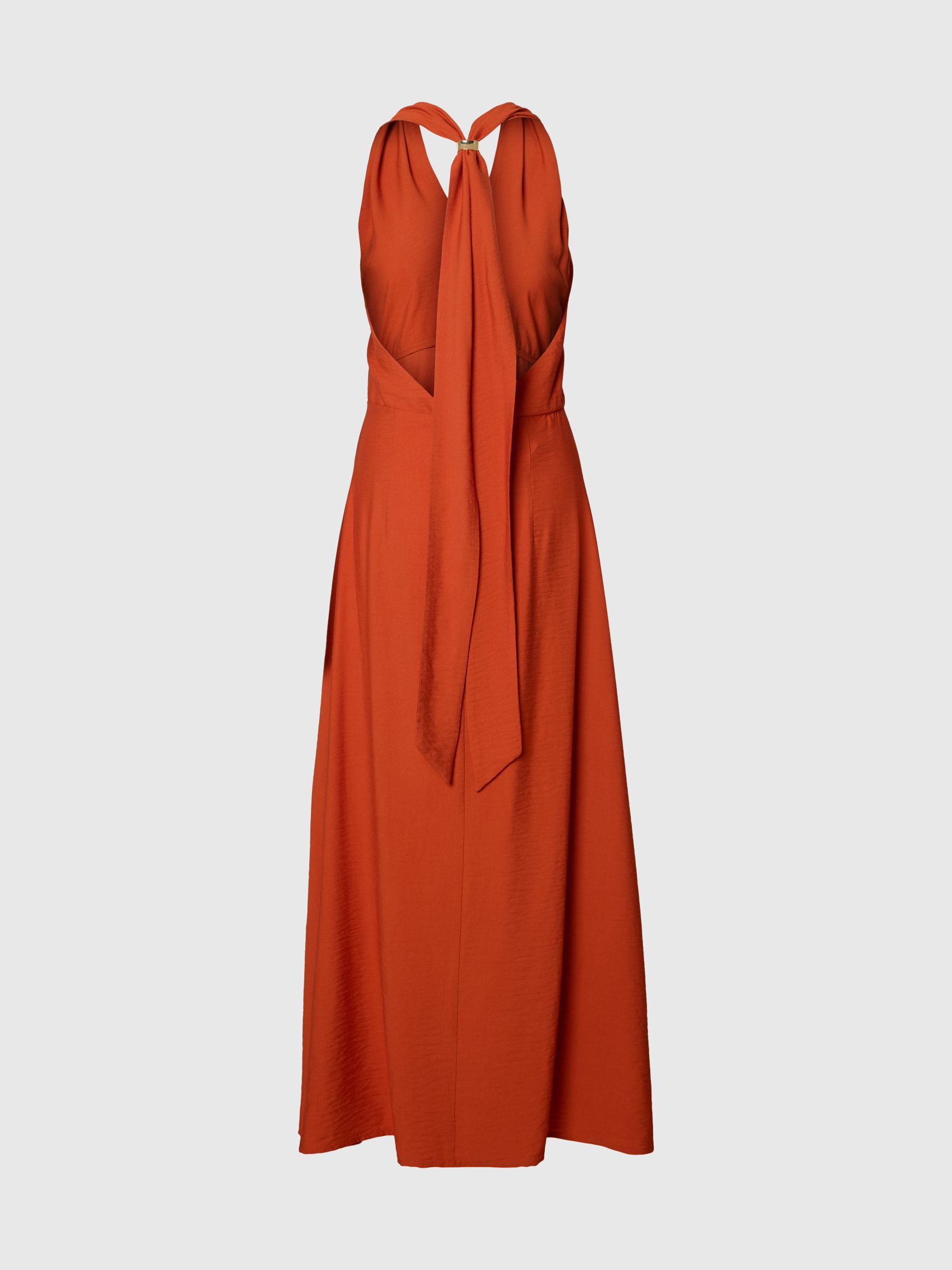 HALTERNECK MAXI DRESS