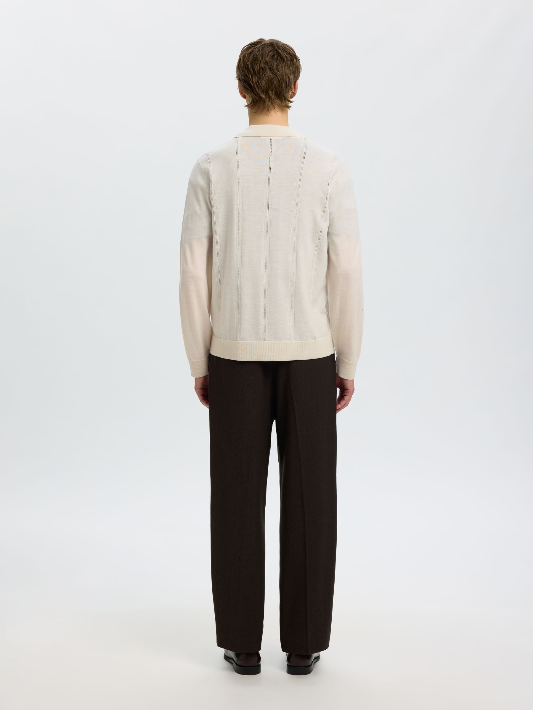 100% MERINO WOOL CARDIGAN