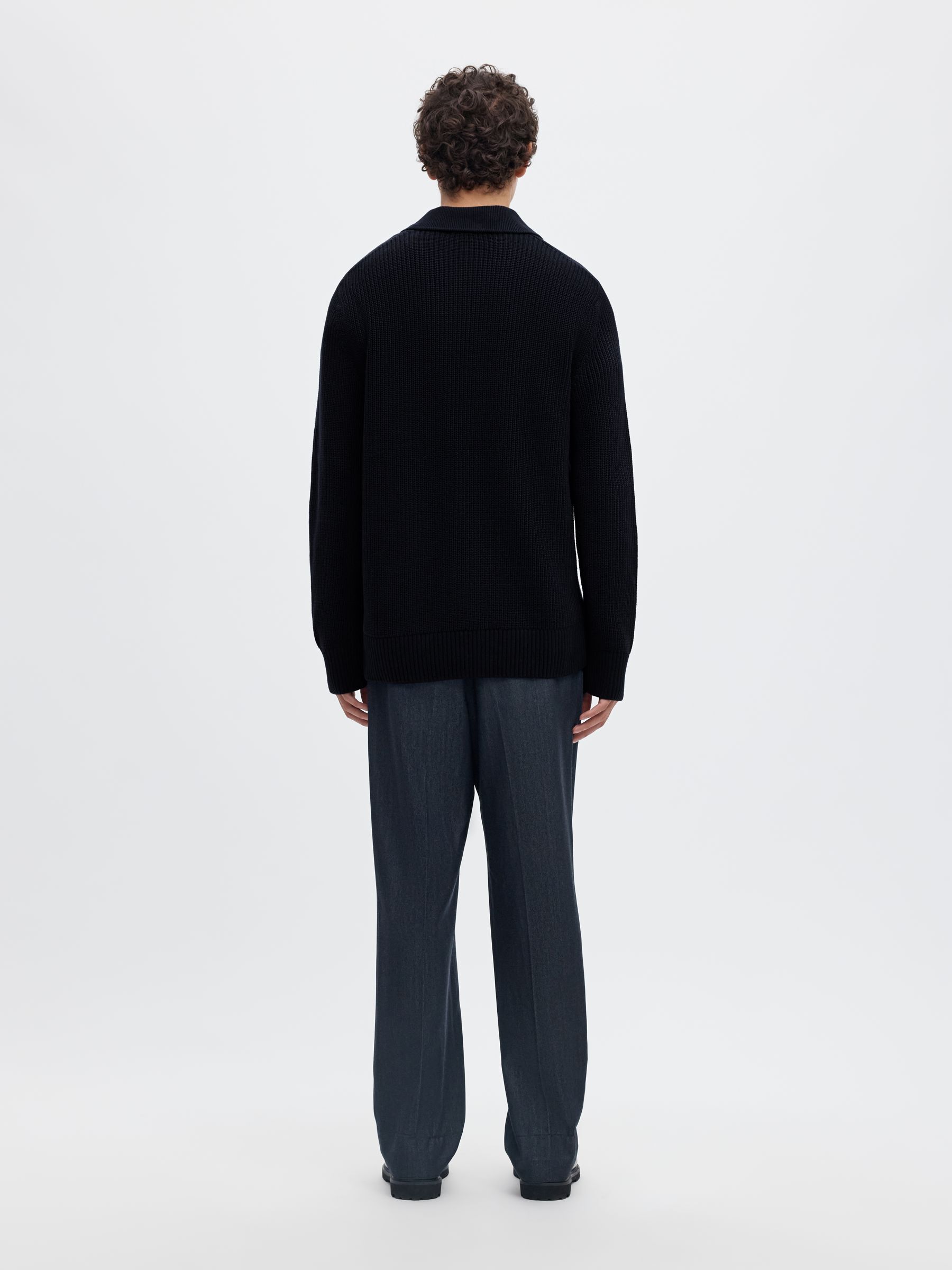 RIBBED PULLOVER