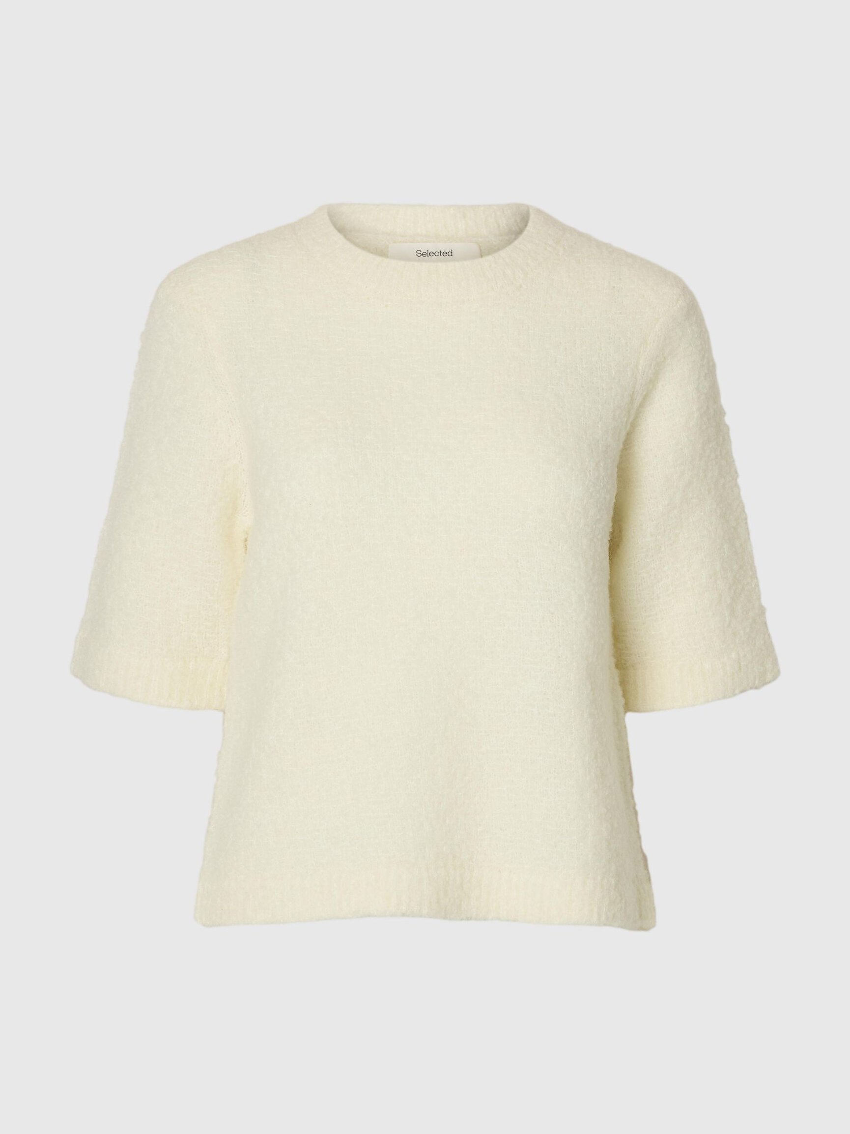 WOOL BLEND KNITTED TOP