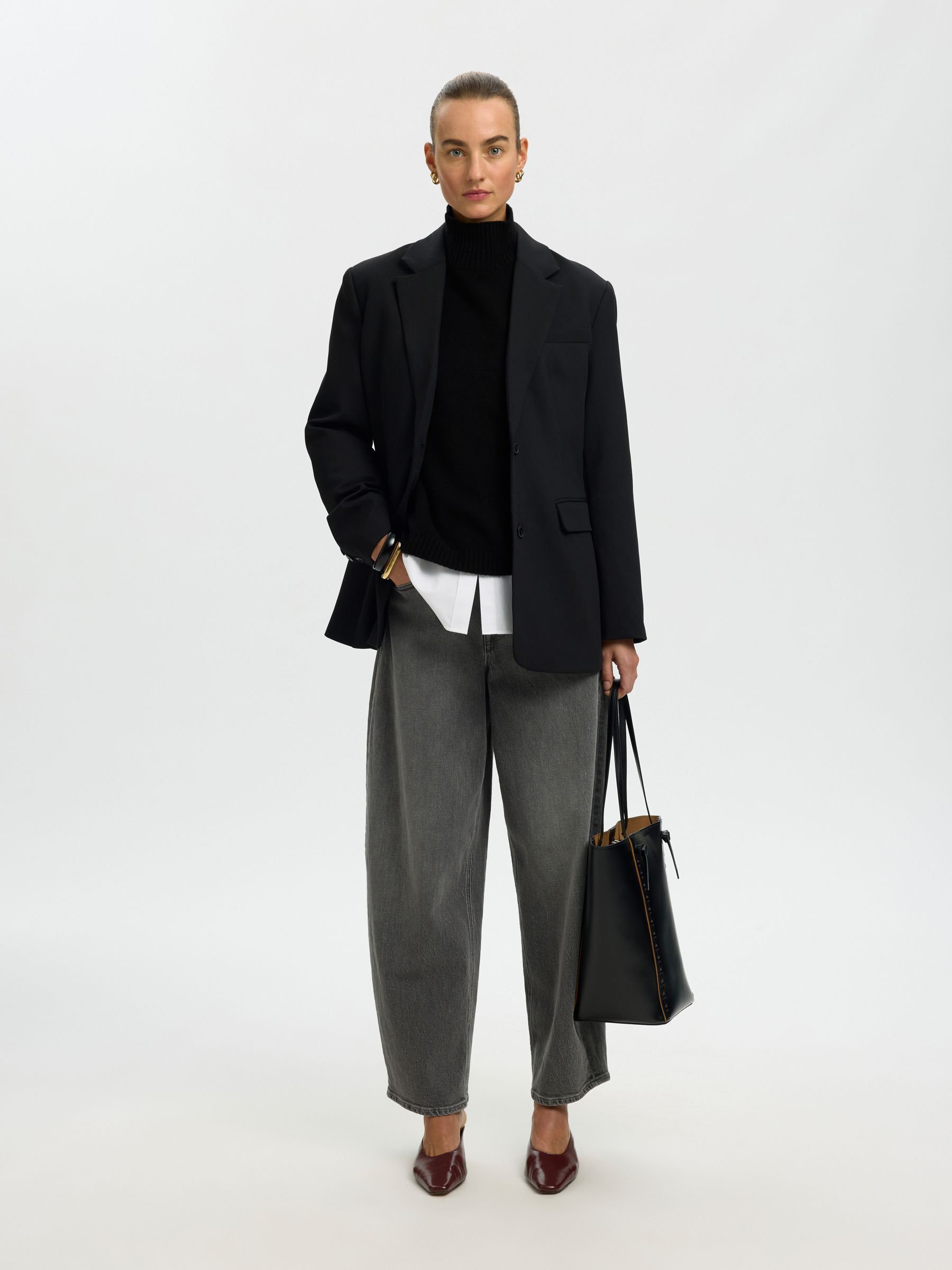 CASHMERE BLEND PULLOVER