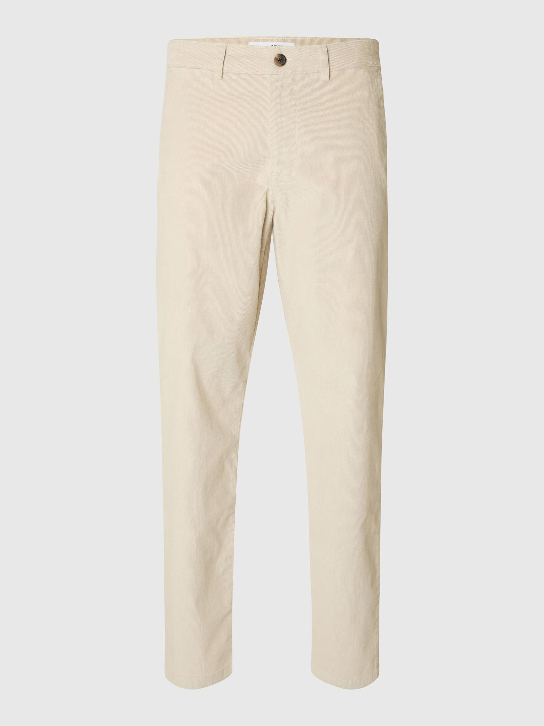 CORDUROY STRAIGHT-LEG TROUSERS