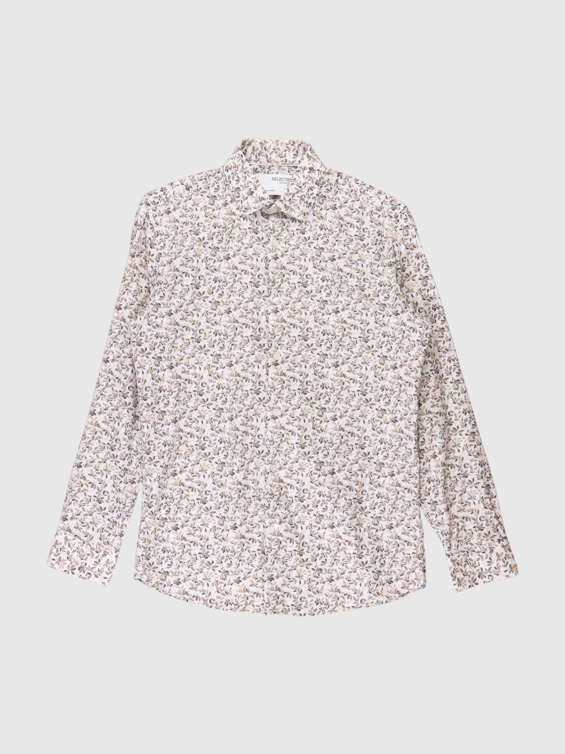 PRINTED SLIM FIT SHIRT