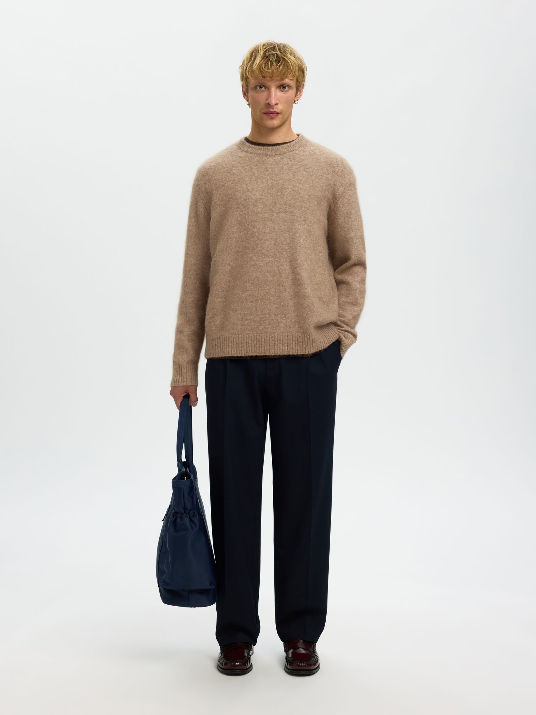 CORTE RELAJADO JERSEY DE PUNTO