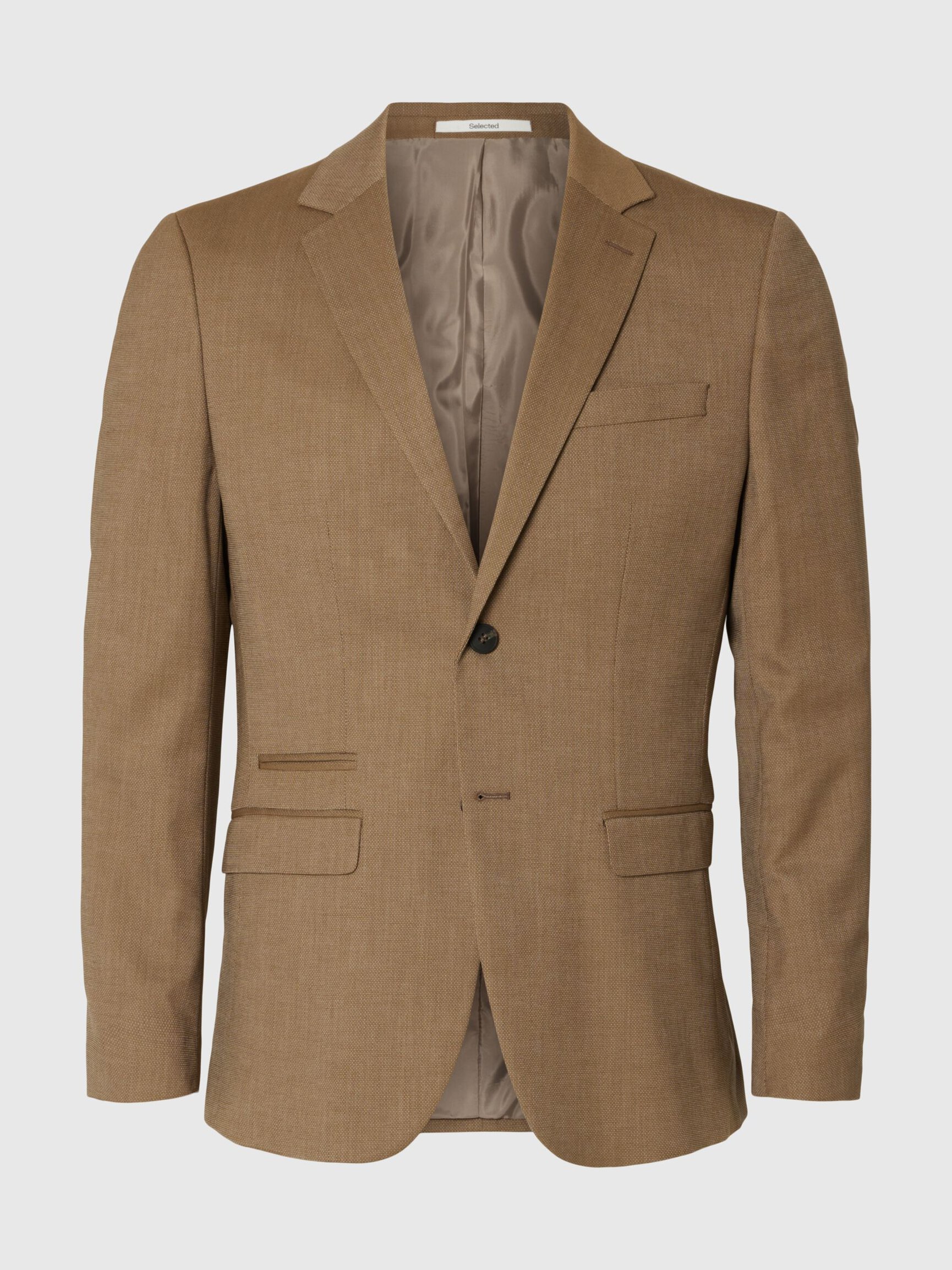 WOVEN WOOL BLEND BLAZER