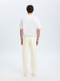 KATOENMIX STRAIGHT FIT JEANS, White Denim, highres