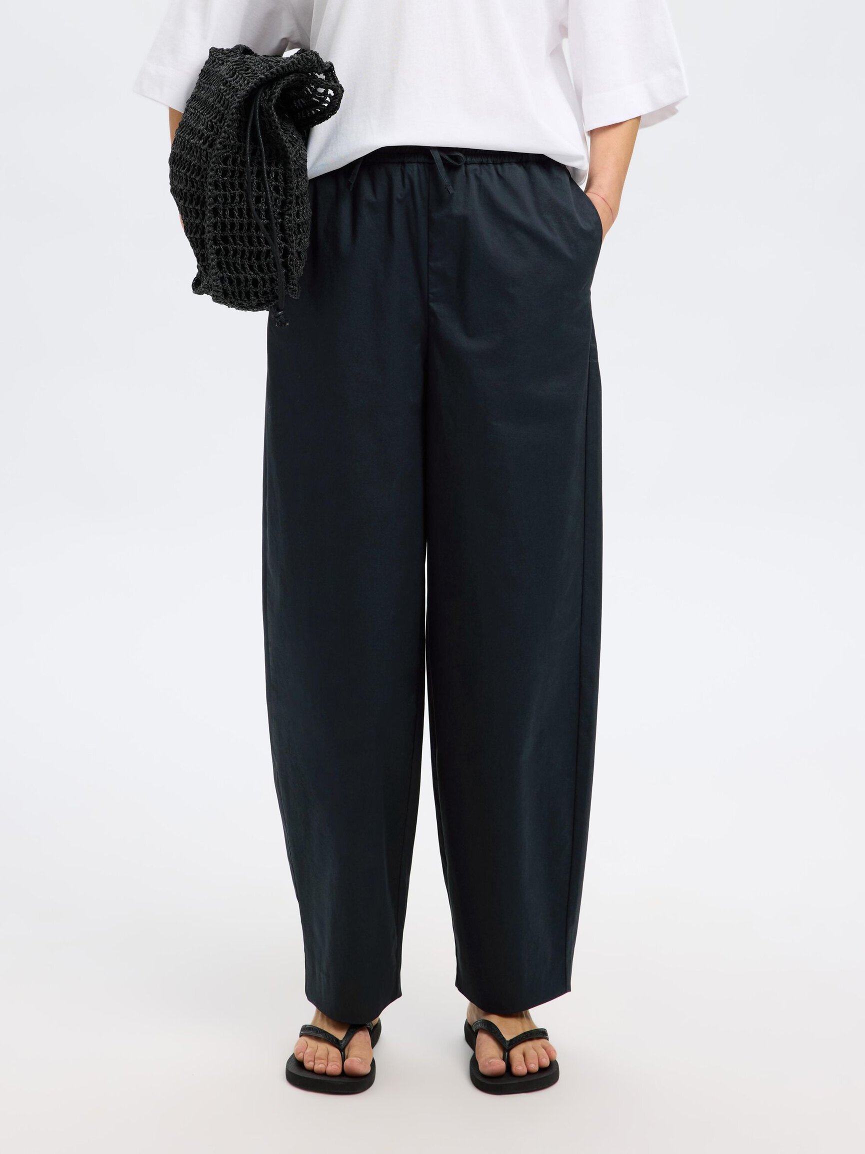 COTON PANTALONS BARREL