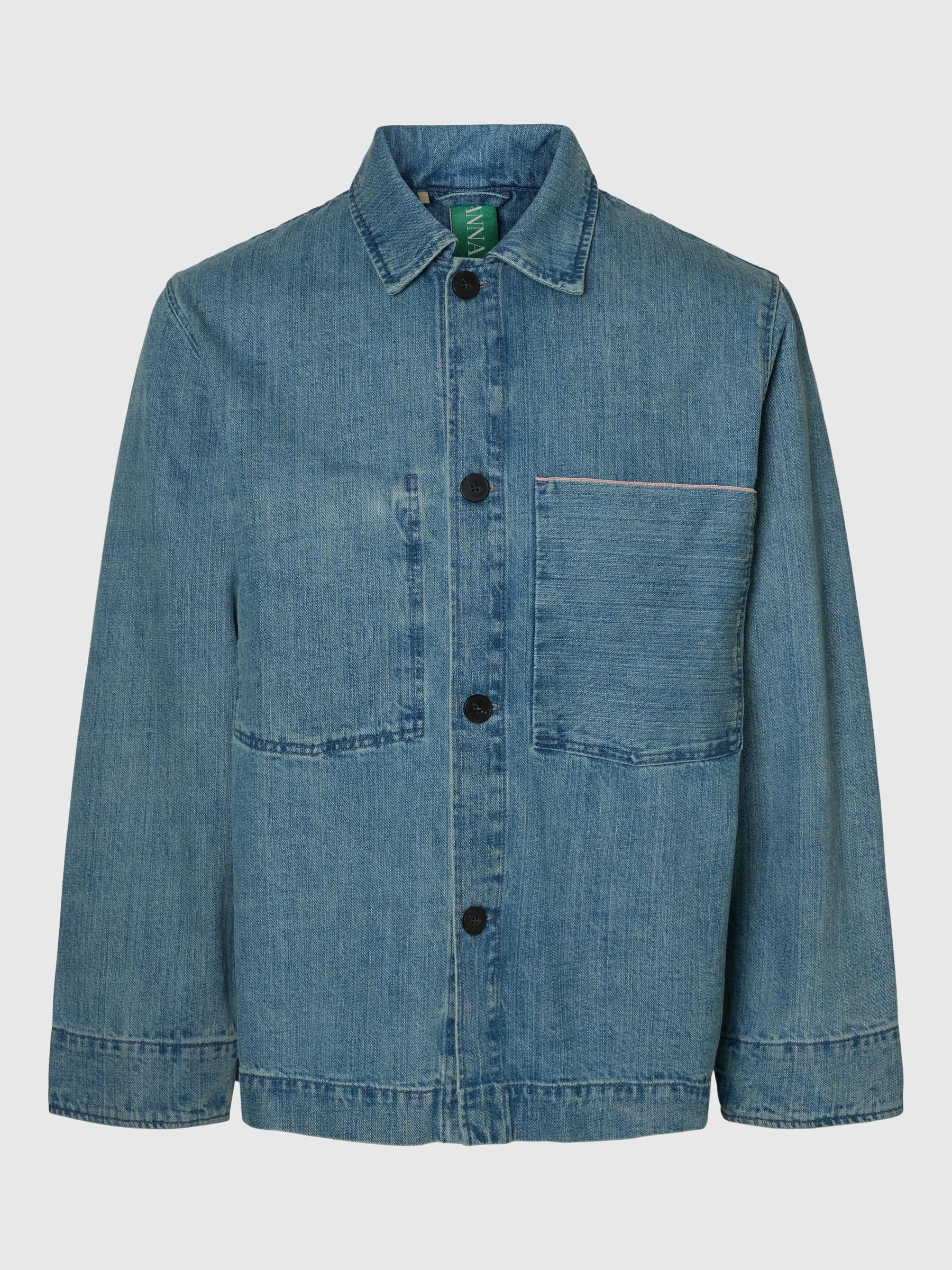 BOXY FIT  DENIM SHIRT
