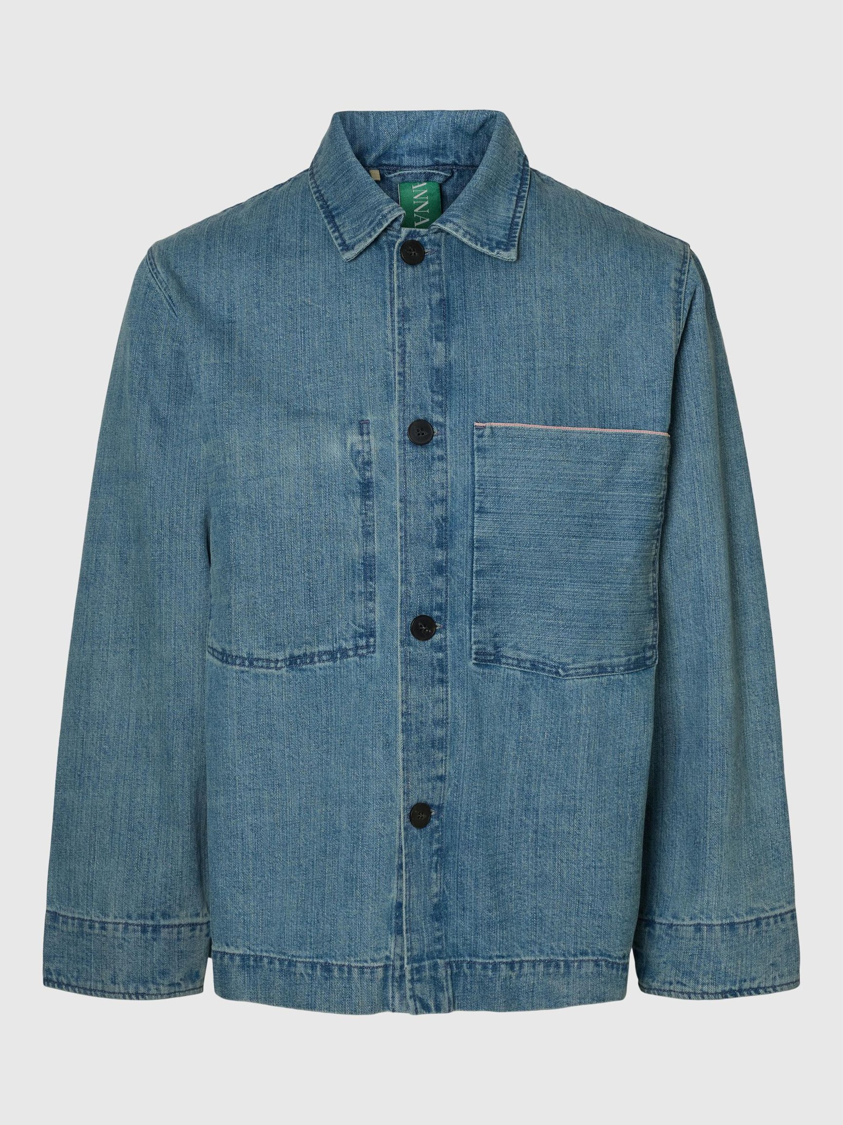 BOXY FIT DENIM SHIRT